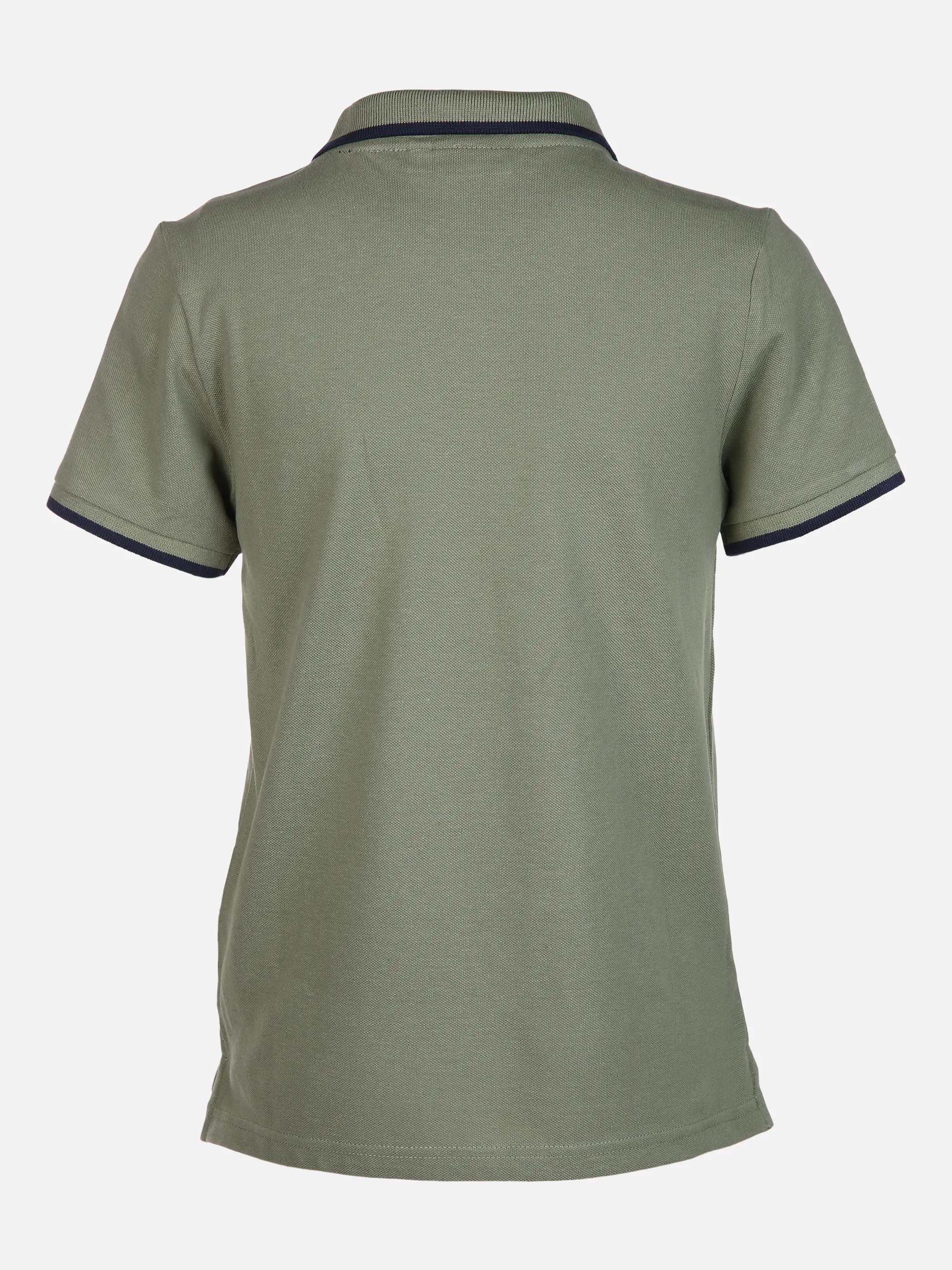 Stop + Go TB Poloshirt in khaki mit Grün 851979 KHAKI 2