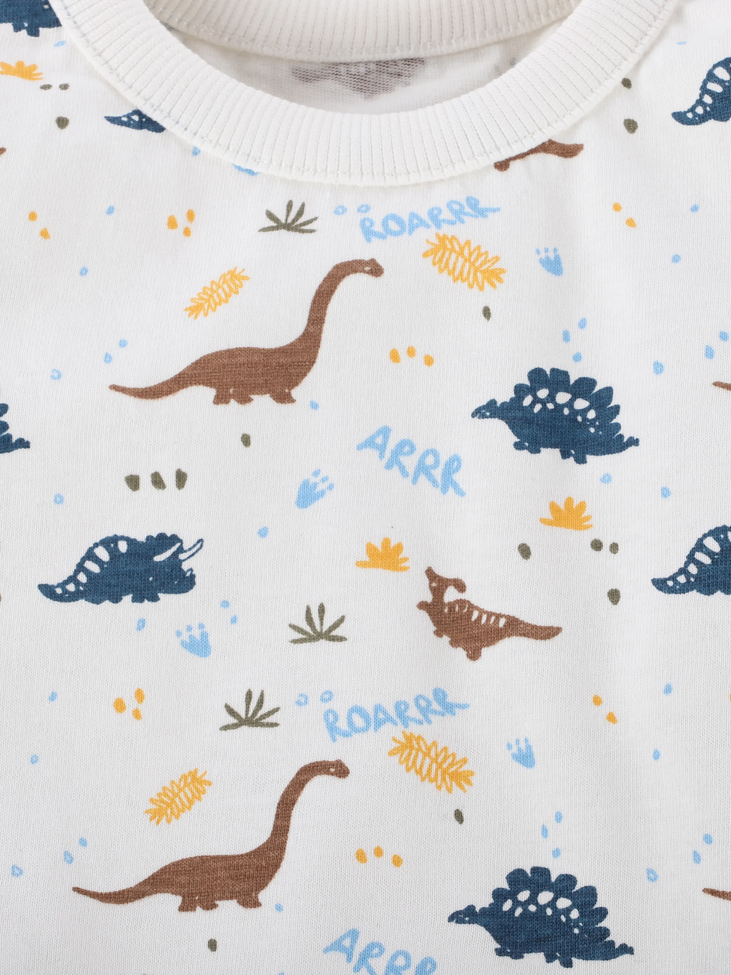 Bubble Gum BJ Longsleeve mit Dino-AOP in weiß Weiß 890184 WEIß 3 Bubble Gum BJ Longsleeve mit Dino-AOP in weiß Weiß 890184 WEIß 3