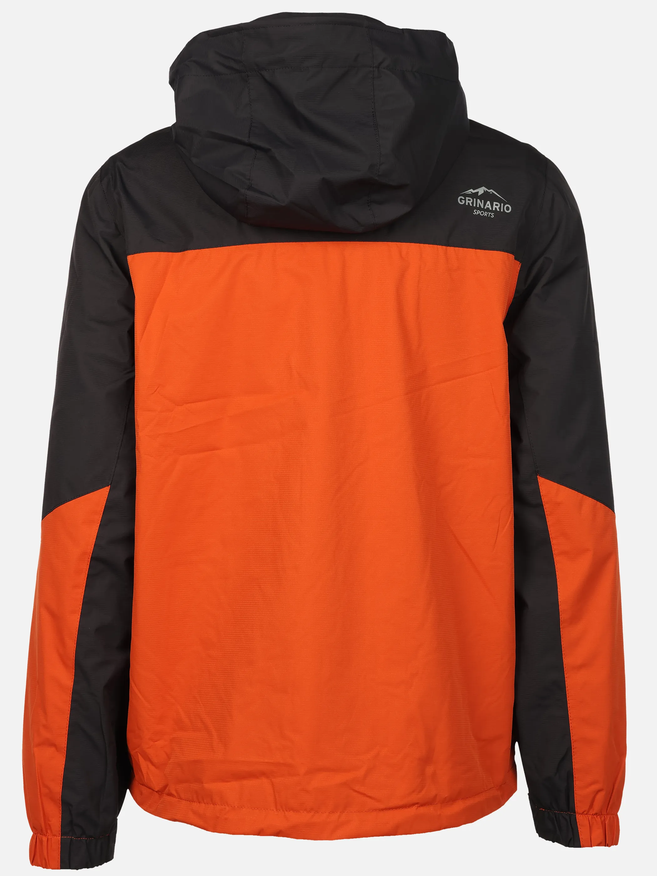 Grinario Sports He-Regenjacke, m. abnehm. Kapuze Orange 921021 ANTHRA 2