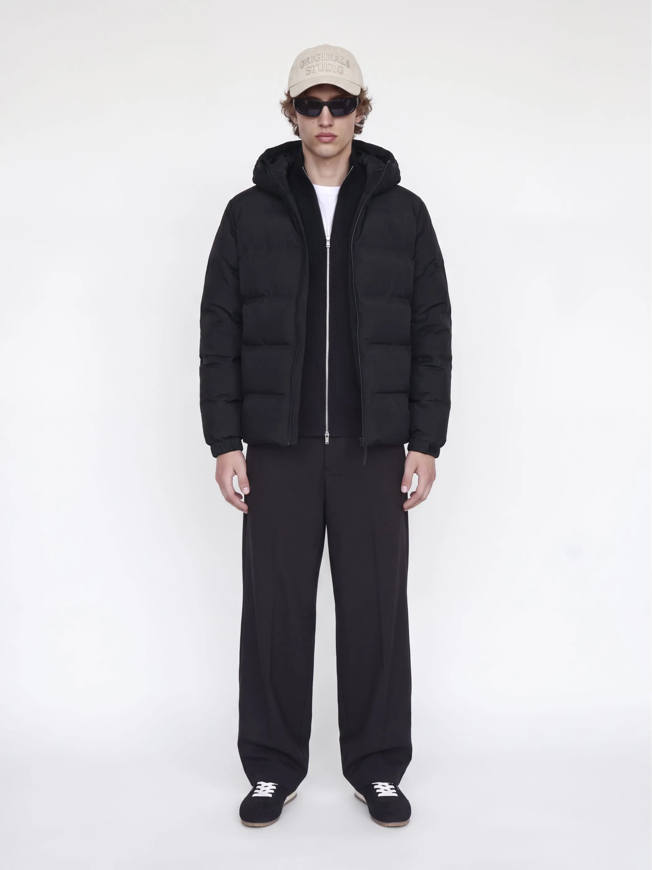 Jack Jones 12298804 JJSAGE PUFFER JACKET Schwarz 928693 178012 4