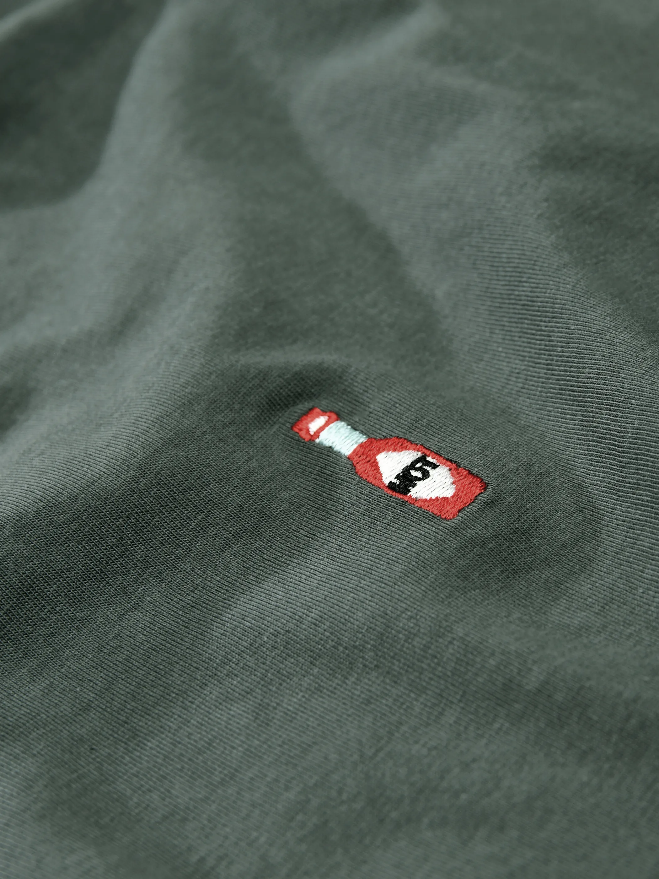 Jim Spencer He. T-Shirt 1/2 Arm Logo Grün 925115 552 3