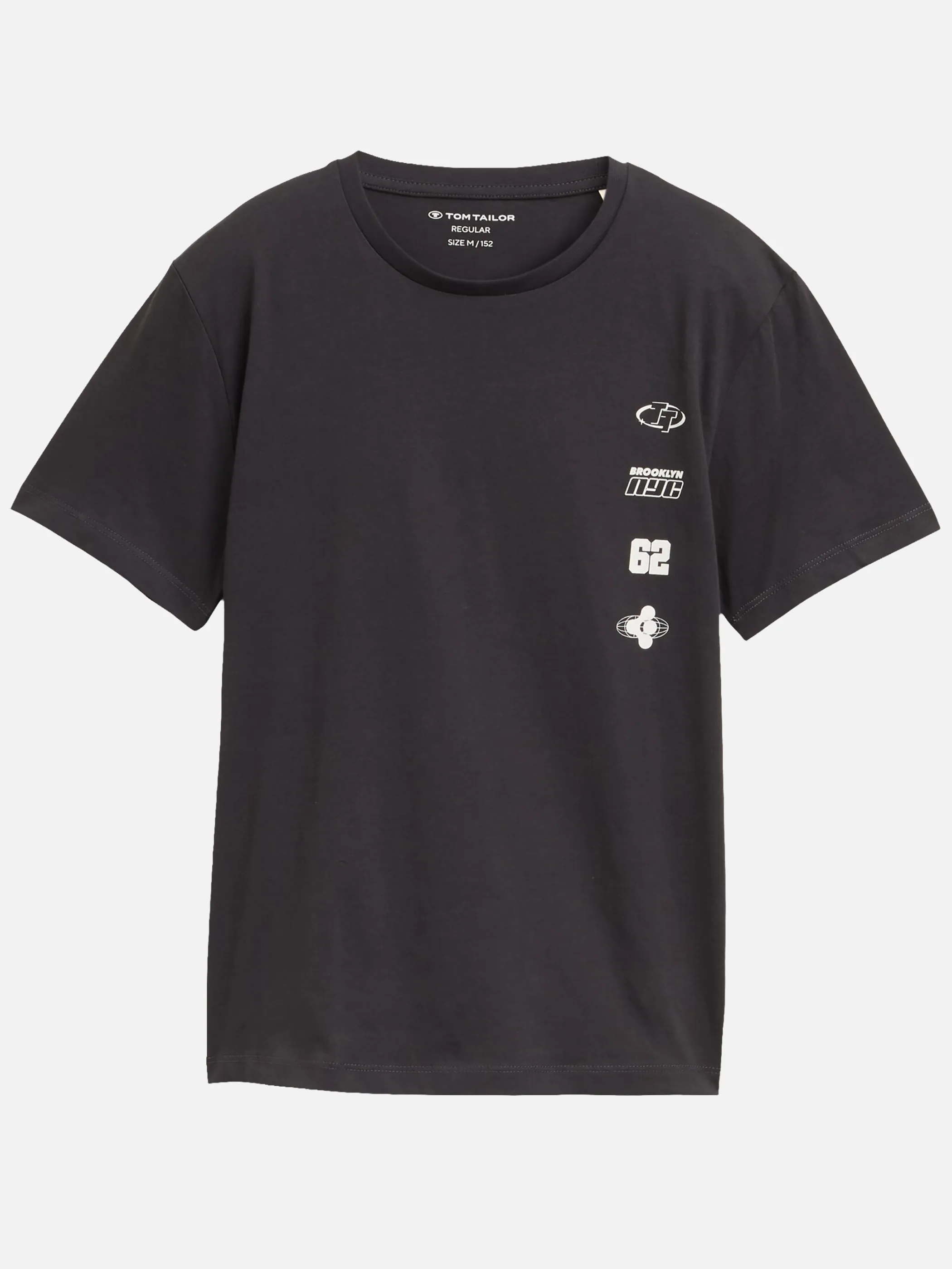 Tom Tailor 1050893 printed t-shirt Grau 927827 29476 1