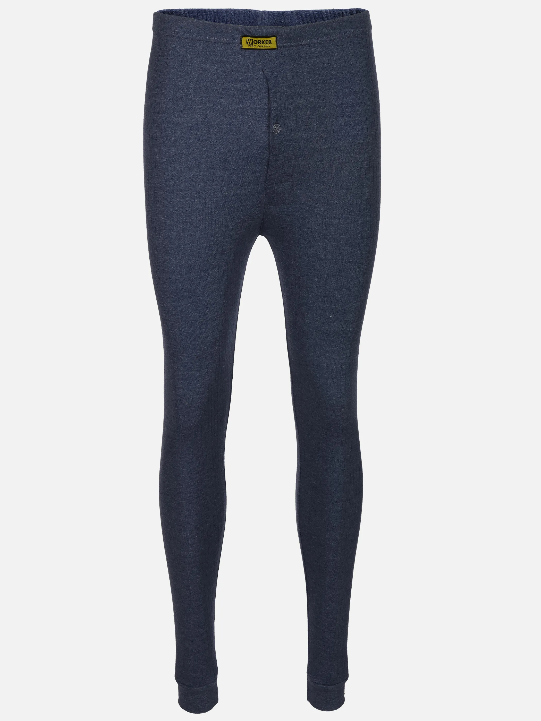 Worker He. Thermohose lang angerauht Blau 915956 BLAU 1