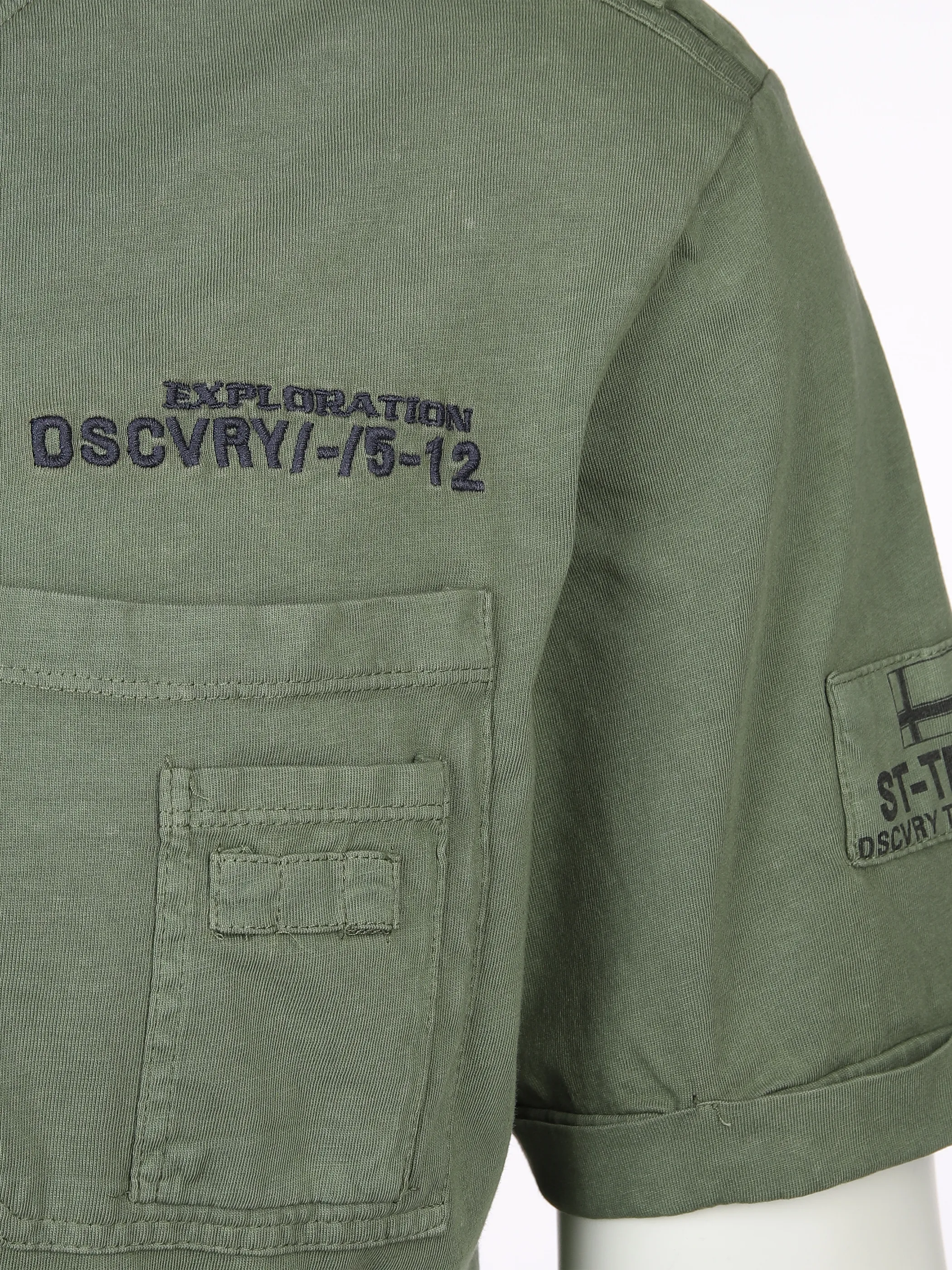 Southern Territory He. T-Shirt 1/2 Arm Cargo Oliv 893223 OLIVE 3 Southern Territory He. T-Shirt 1/2 Arm Cargo Oliv 893223 OLIVE 3