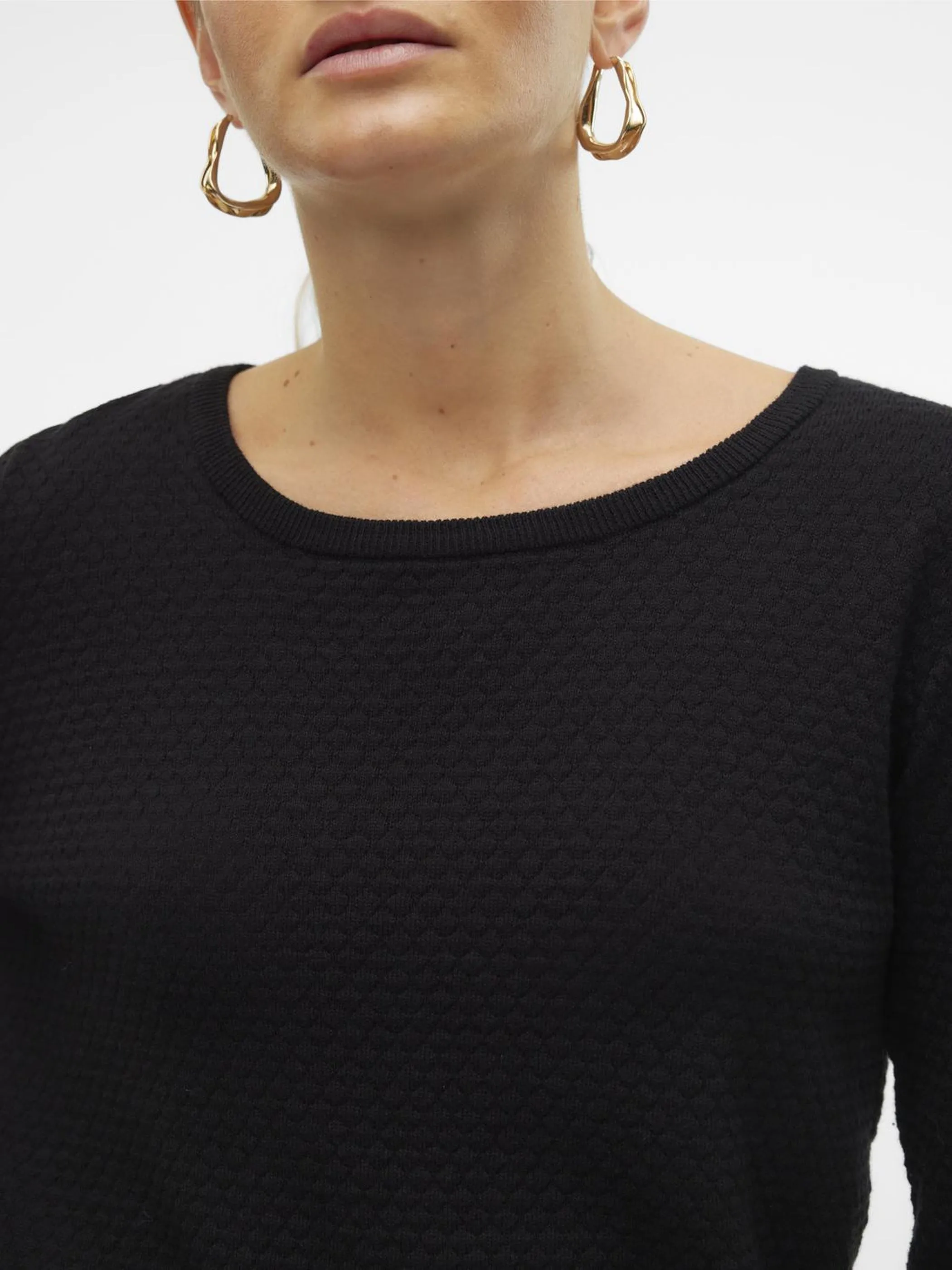 Vero Moda 10136644 VMCARE STRUCTURE LS O Schwarz 714739 177868 3