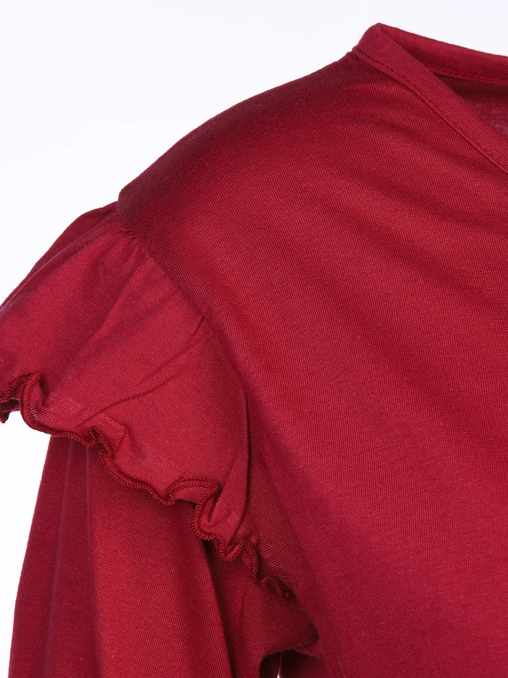 Sure Da. Pyjama Shirt 1/1 Arm mit R Rot 869445 DK RED 3 Sure Da. Pyjama Shirt 1/1 Arm mit R Rot 869445 DK RED 3