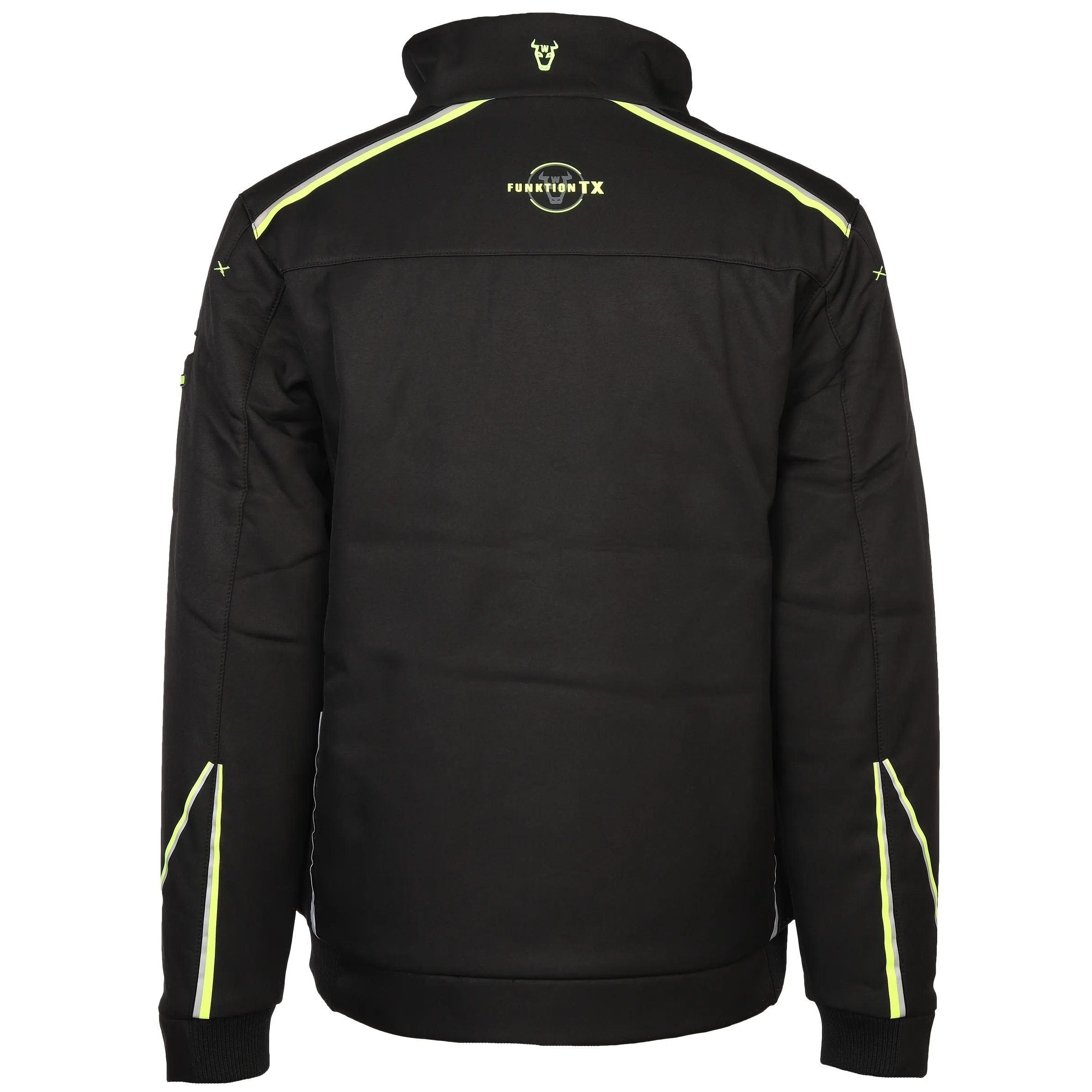 Worker He. Softshelljacke wattiert Neon Schwarz 880411 BLACK 2 Worker He. Softshelljacke wattiert Neon Schwarz 880411 BLACK 2