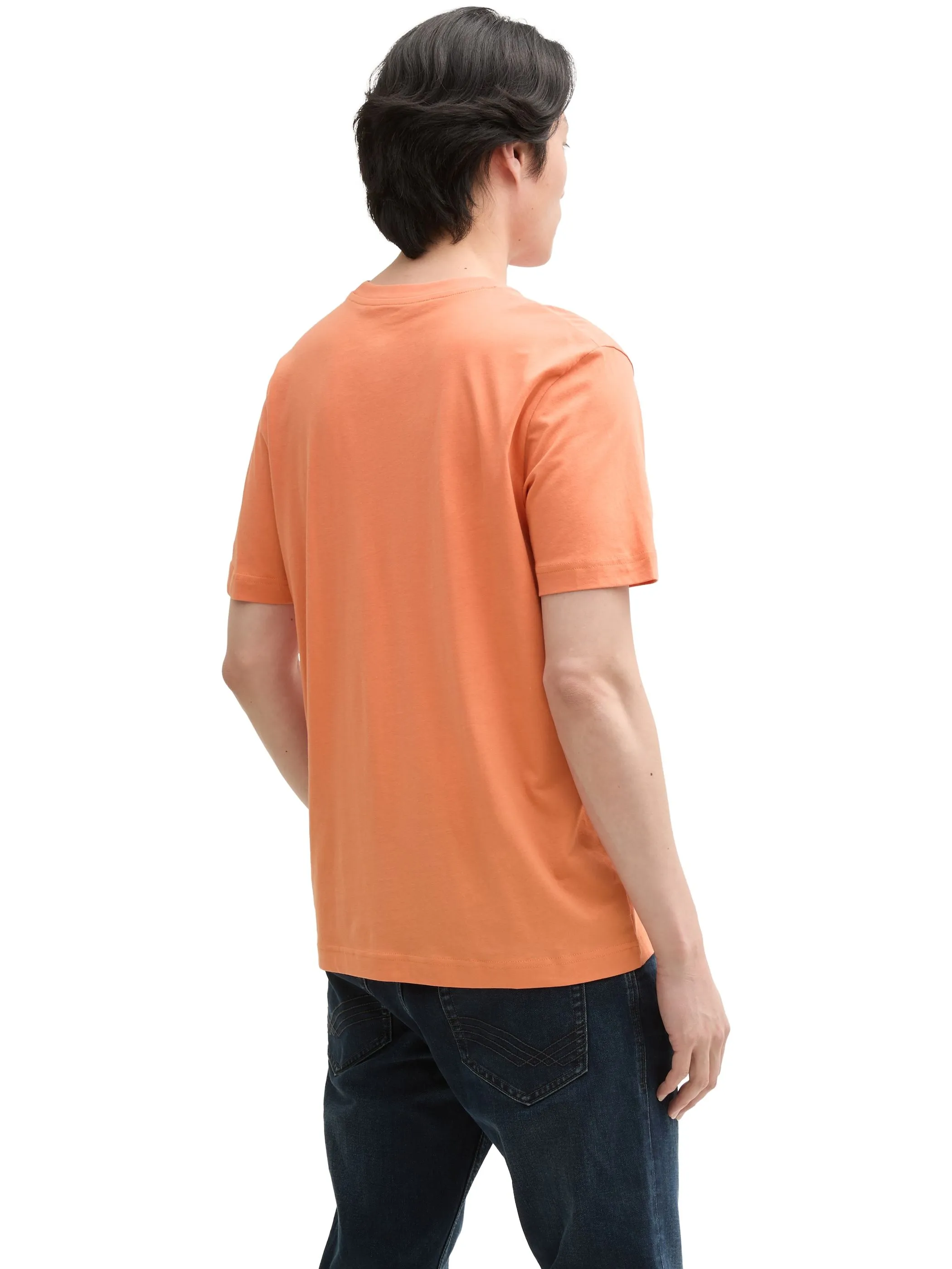 Tom Tailor 1046714 printed t-shirt Orange 910665 37755 3