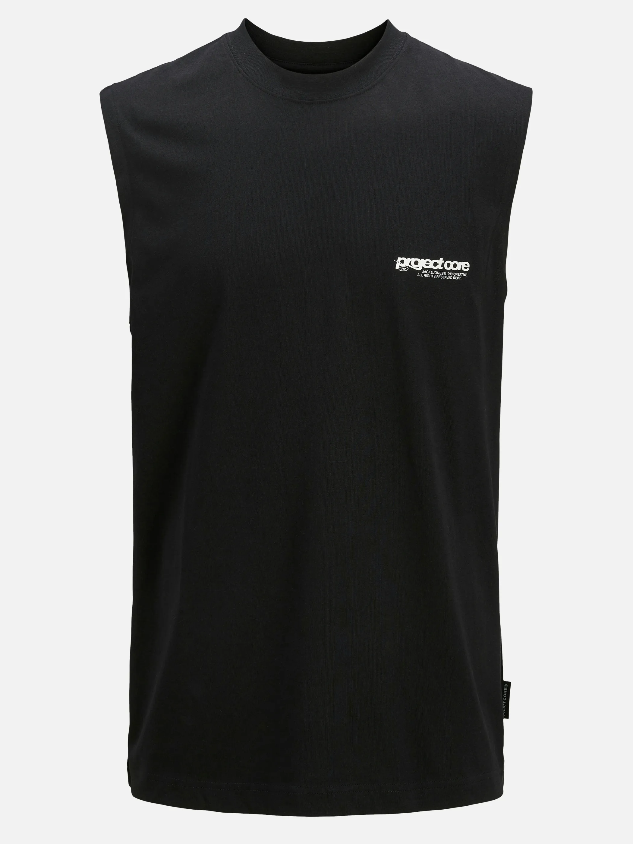 Jack Jones 12273446 JCOUNION PRINT TANK T Schwarz 910473 178012 1 Jack Jones 12273446 JCOUNION PRINT TANK T Schwarz 910473 178012 1