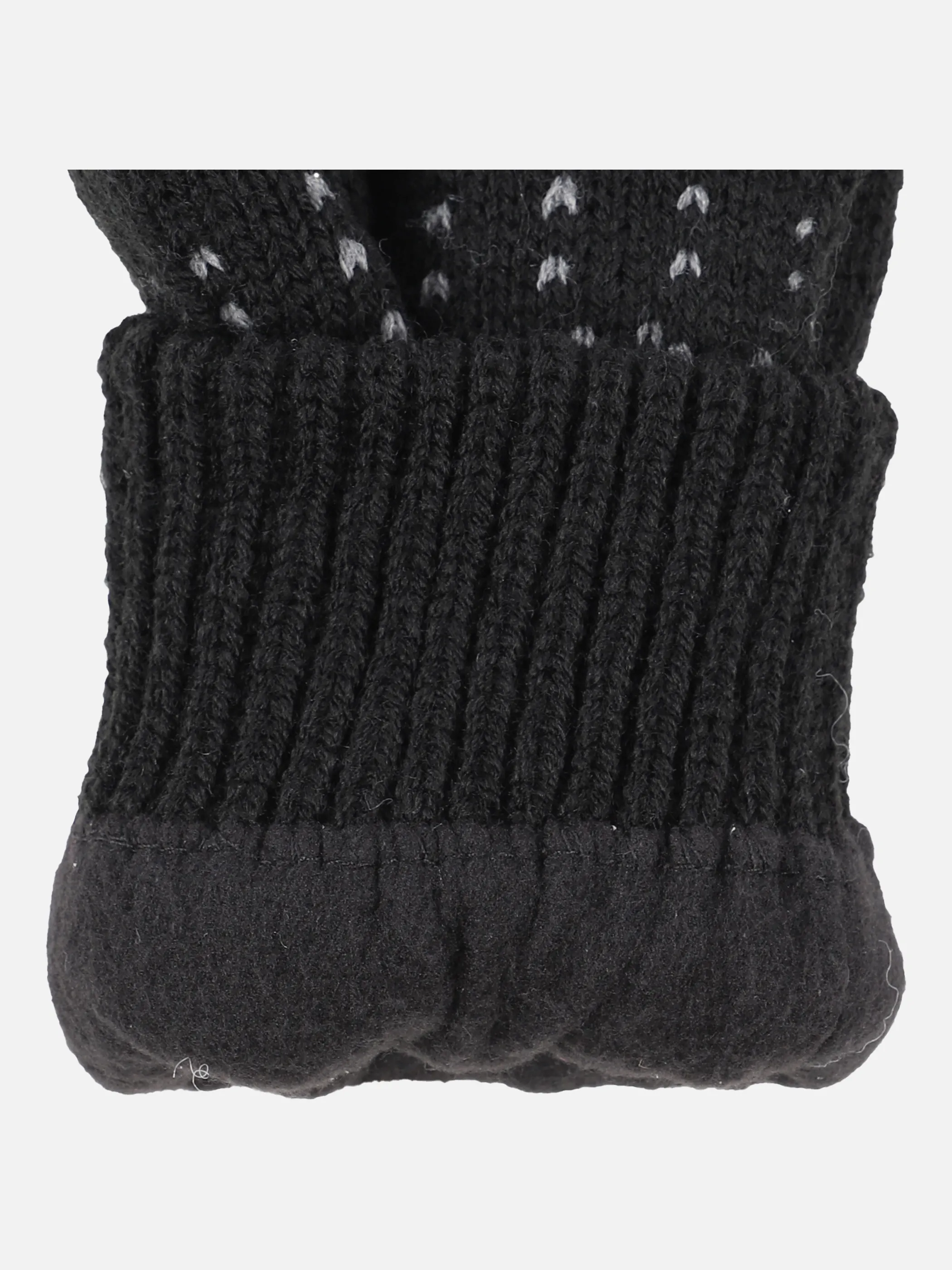 Jim Spencer He. Strickhandschuh Norwegen Schwarz 870266 BLACK 3