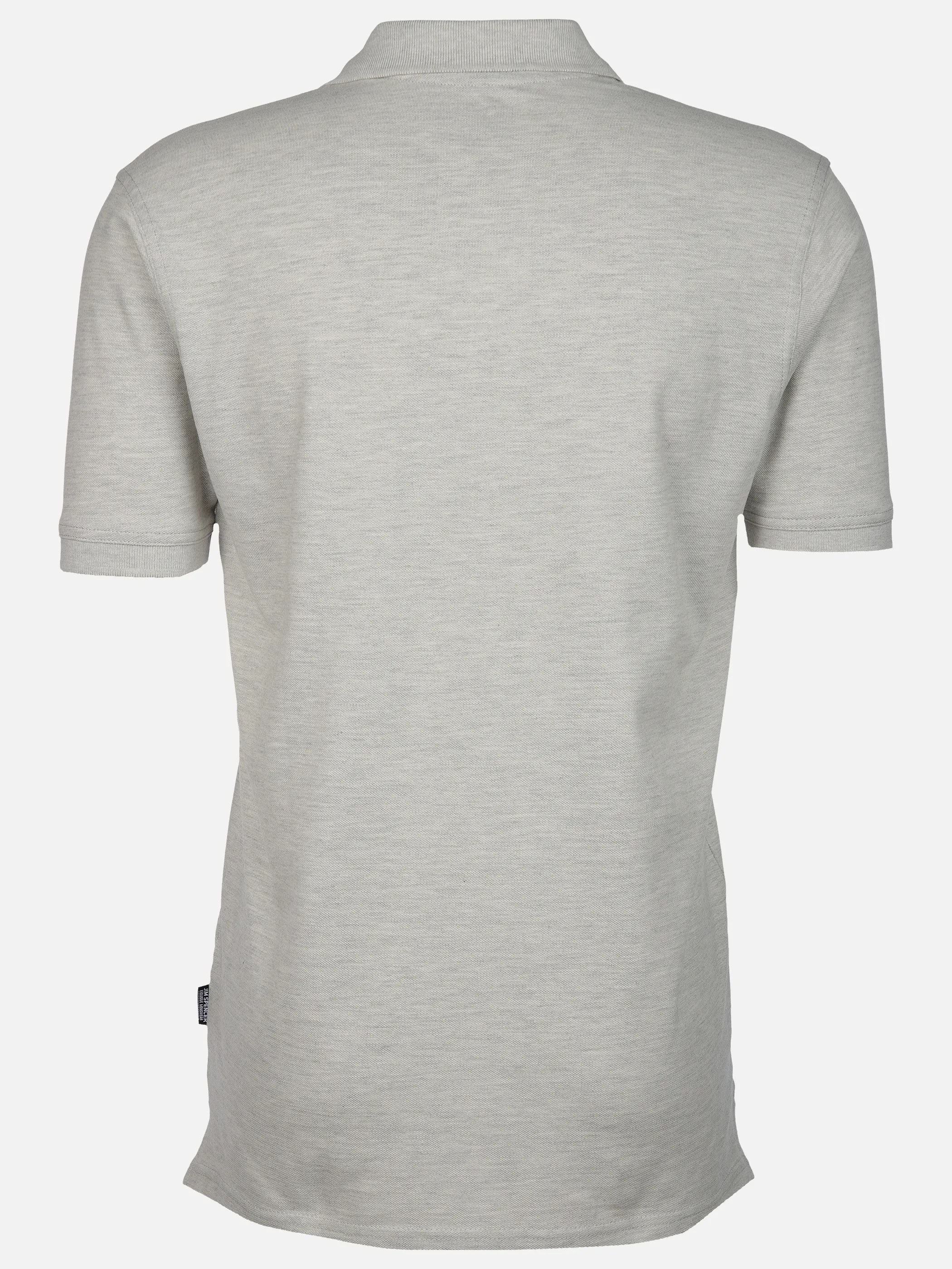 Jim Spencer He. Poloshirt 1/2 Arm uni basic Silber 890325 LT GREY TW 2