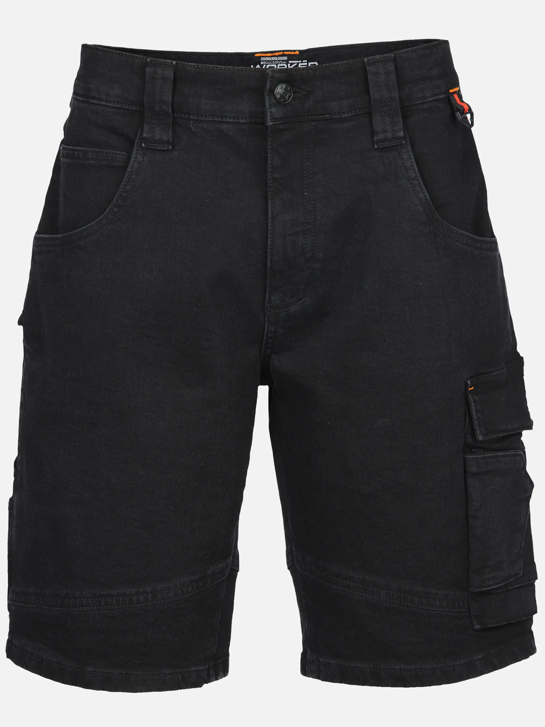 Worker He. Berufsjeansshorts Cargo Schwarz 908681 7353 1 Worker He. Berufsjeansshorts Cargo Schwarz 908681 7353 1