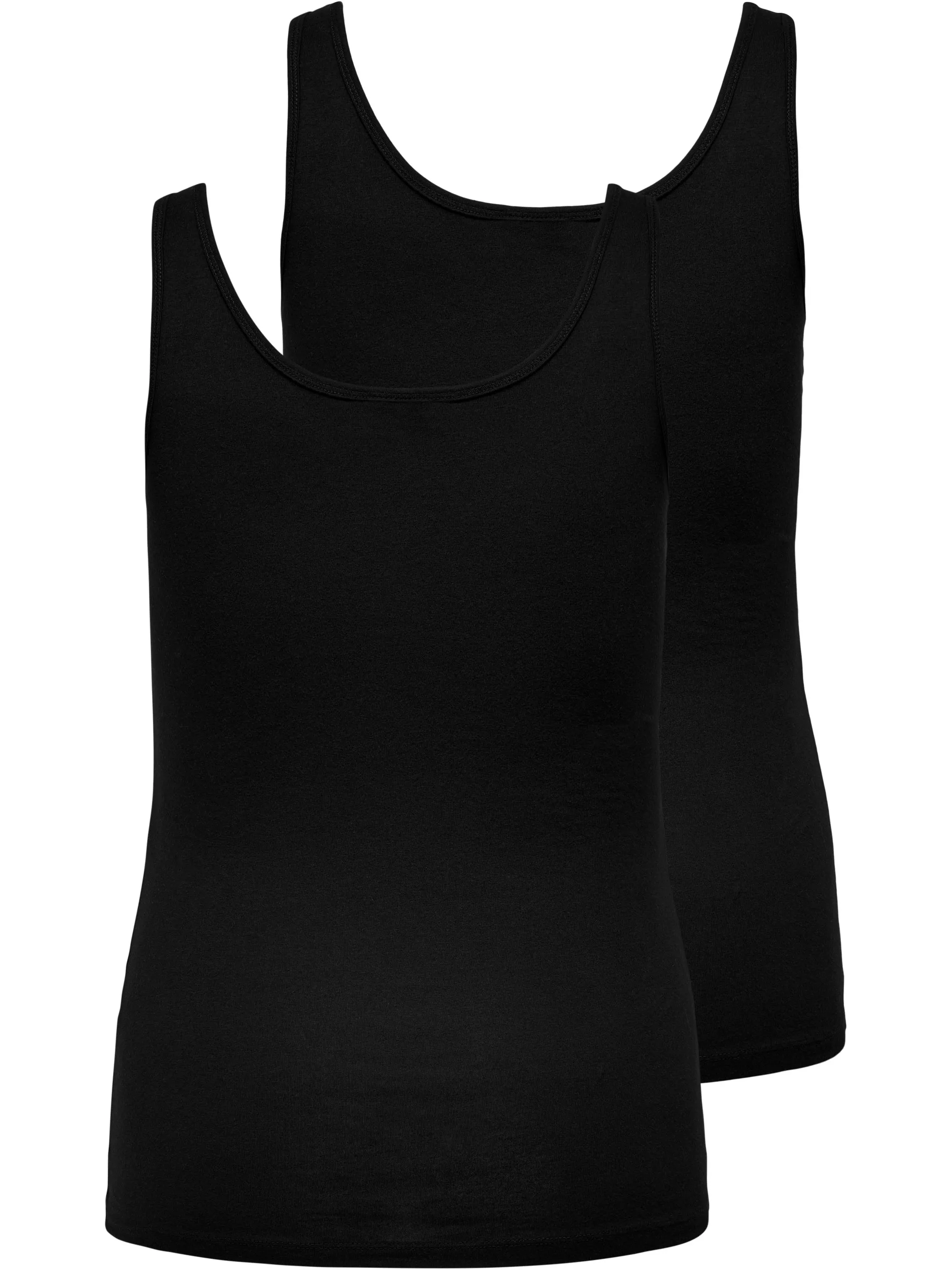 Only Carmakoma 15187962 CARTIME TANK TOP 2 PA Schwarz 926842 177911004