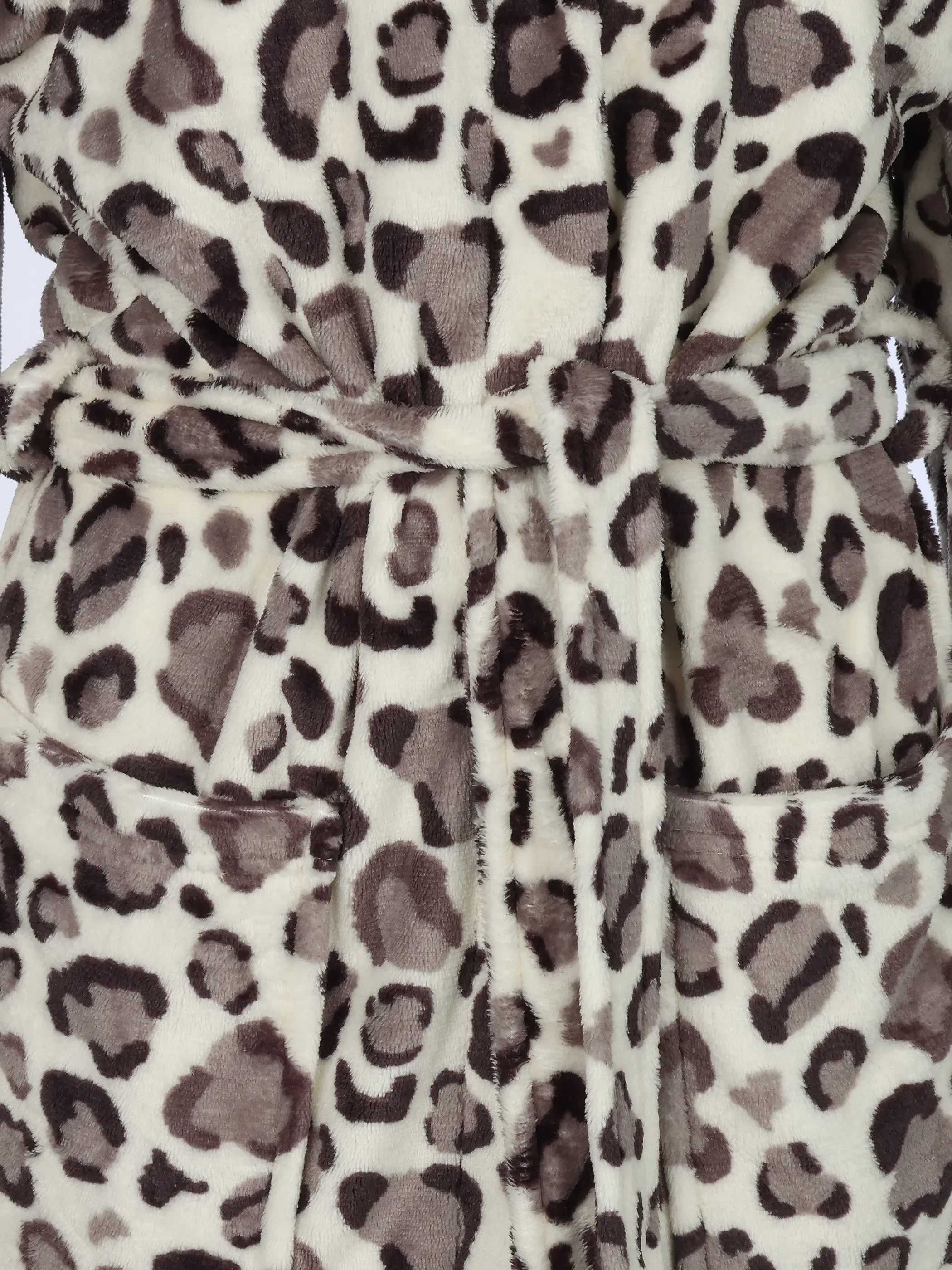 Dream House Da. Bademantel Leo mit Kapuze Weiß 918519 WEIß 3