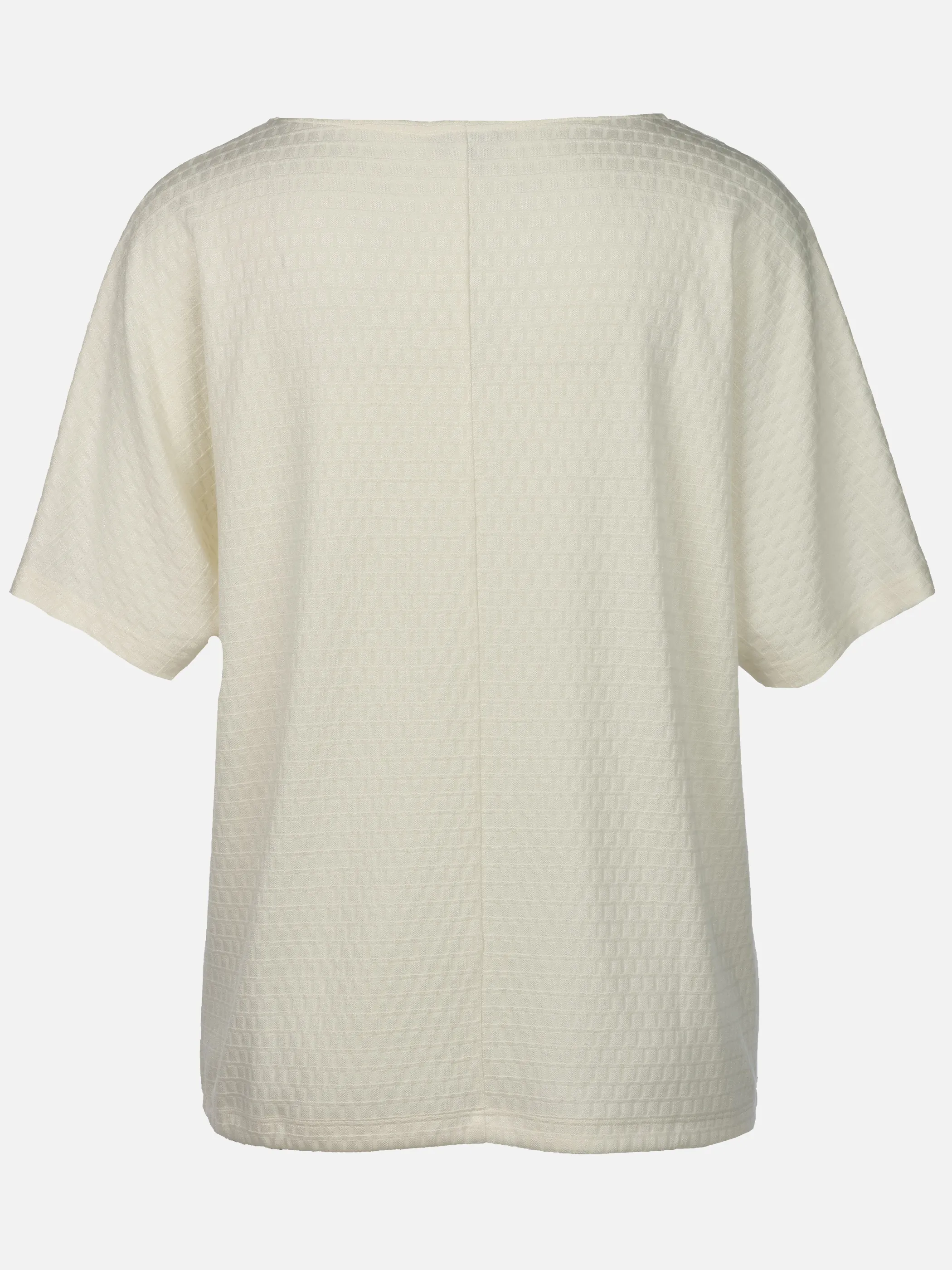 Sure Da-Jacquard-T-Shirt Weiß 922069 WHITE 2