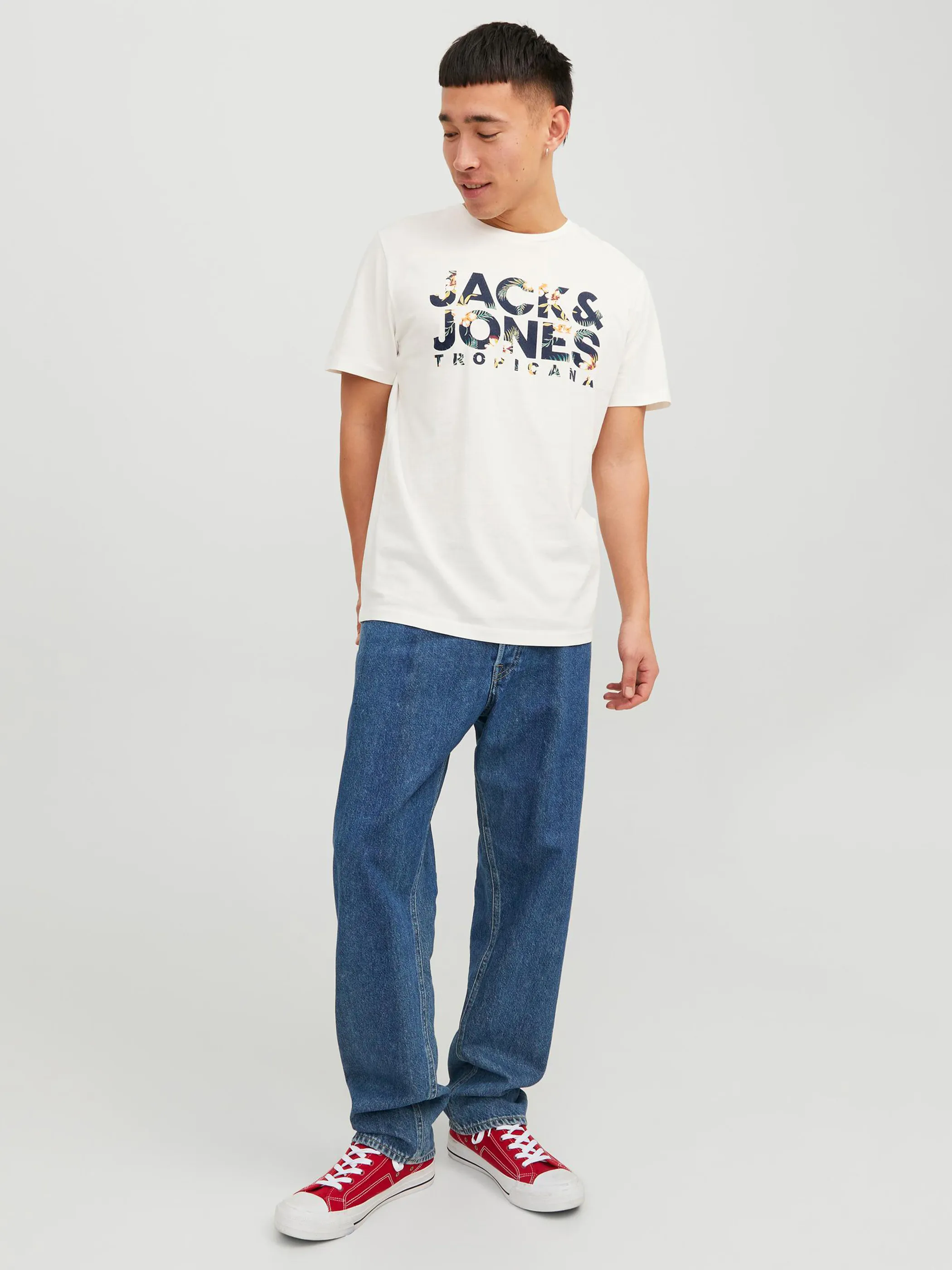 Jack Jones 12224688 JJBECS SHAPE TEE SS C Weiß 875269 177642 4 Jack Jones 12224688 JJBECS SHAPE TEE SS C Weiß 875269 177642 4