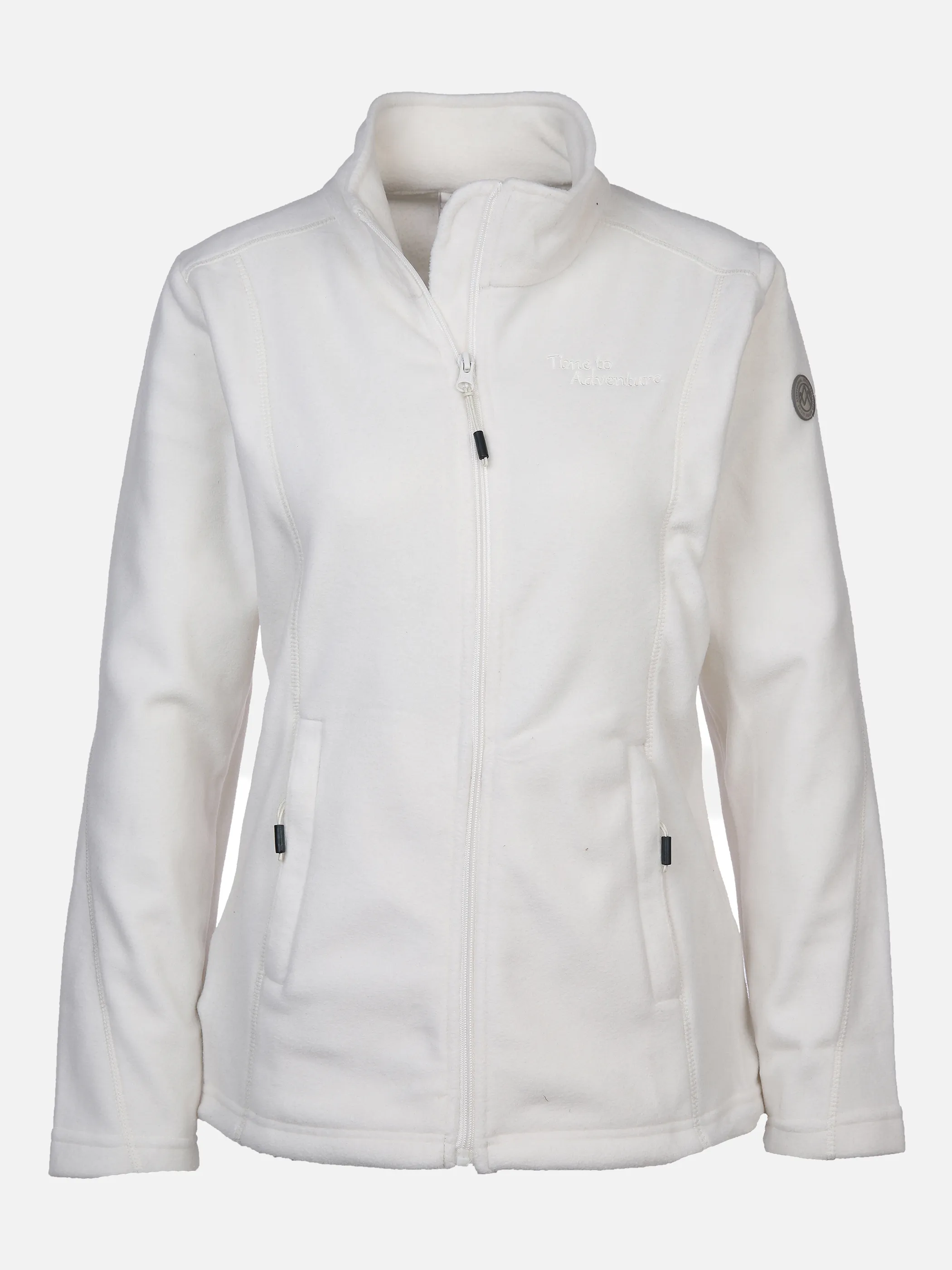 Grinario Sports Da-Fleecejacke Weiß 867984 WEIß 1 Grinario Sports Da-Fleecejacke Weiß 867984 WEIß 1