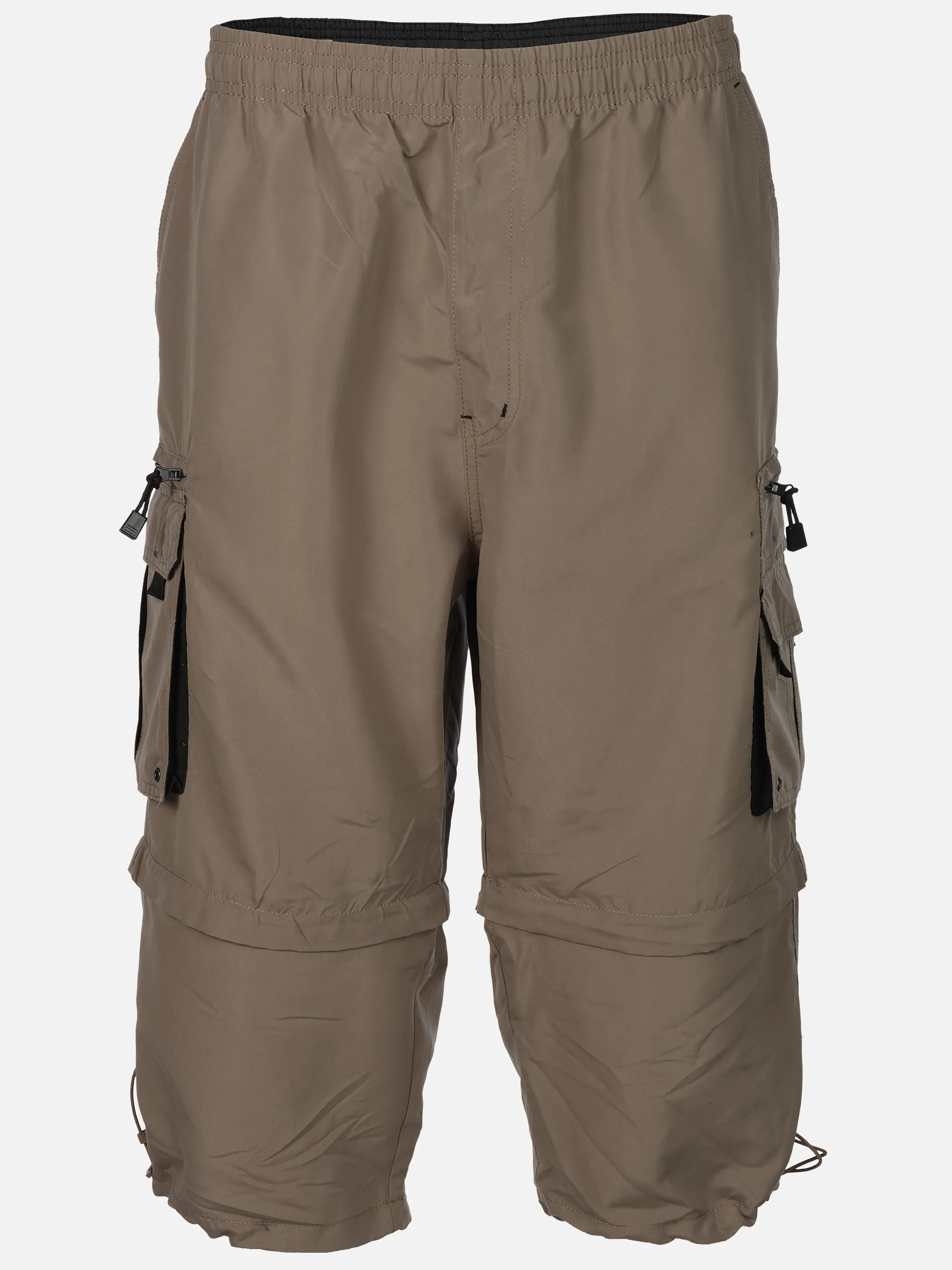 Worker He. Zipp-Off Caprishort 3/4 Grau 890476 STONE 1