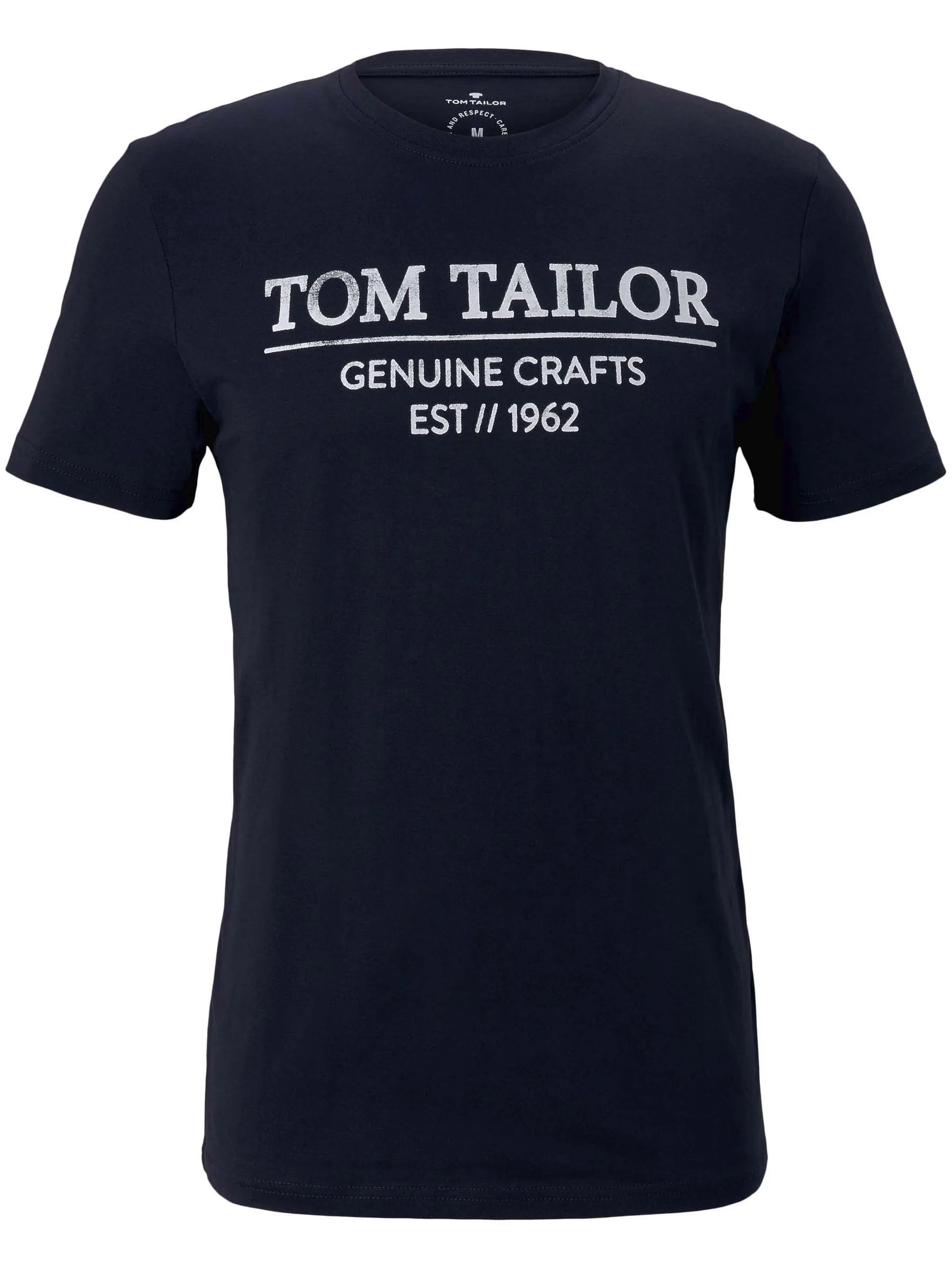 Tom Tailor 1021229 NOS t-shirt print Log Blau 842807 10668 1