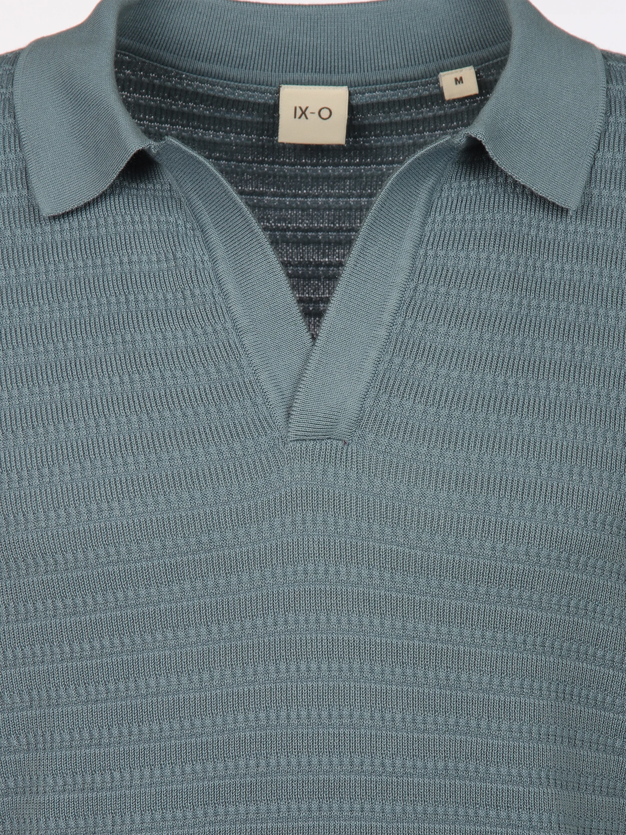 IX-O YF He-Poloshirt Blau 908819 BLUE 3