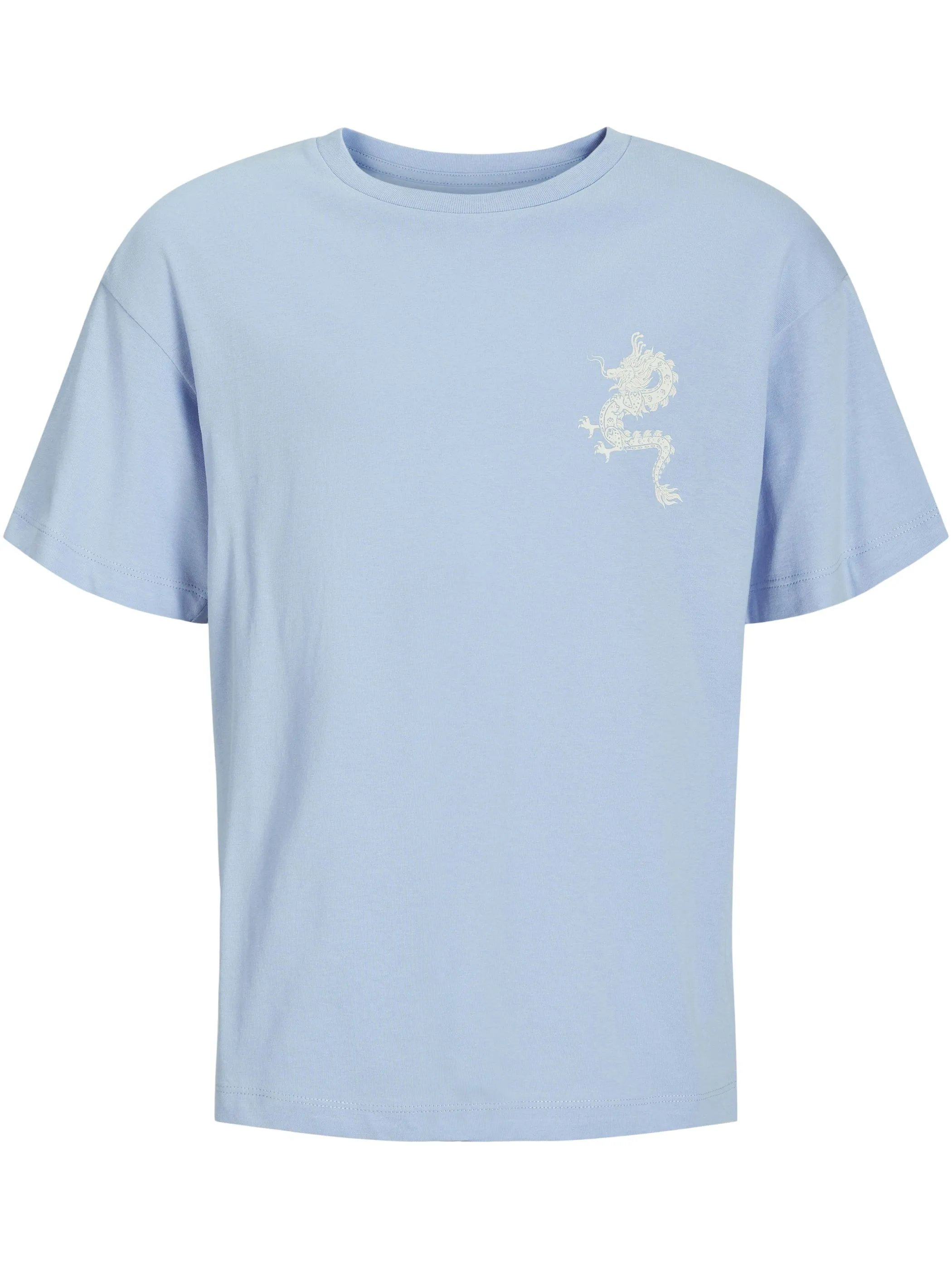 Jack&Jones Junior 12269835 JJCHARGE PRINTED TEE Blau 907280 175780 1