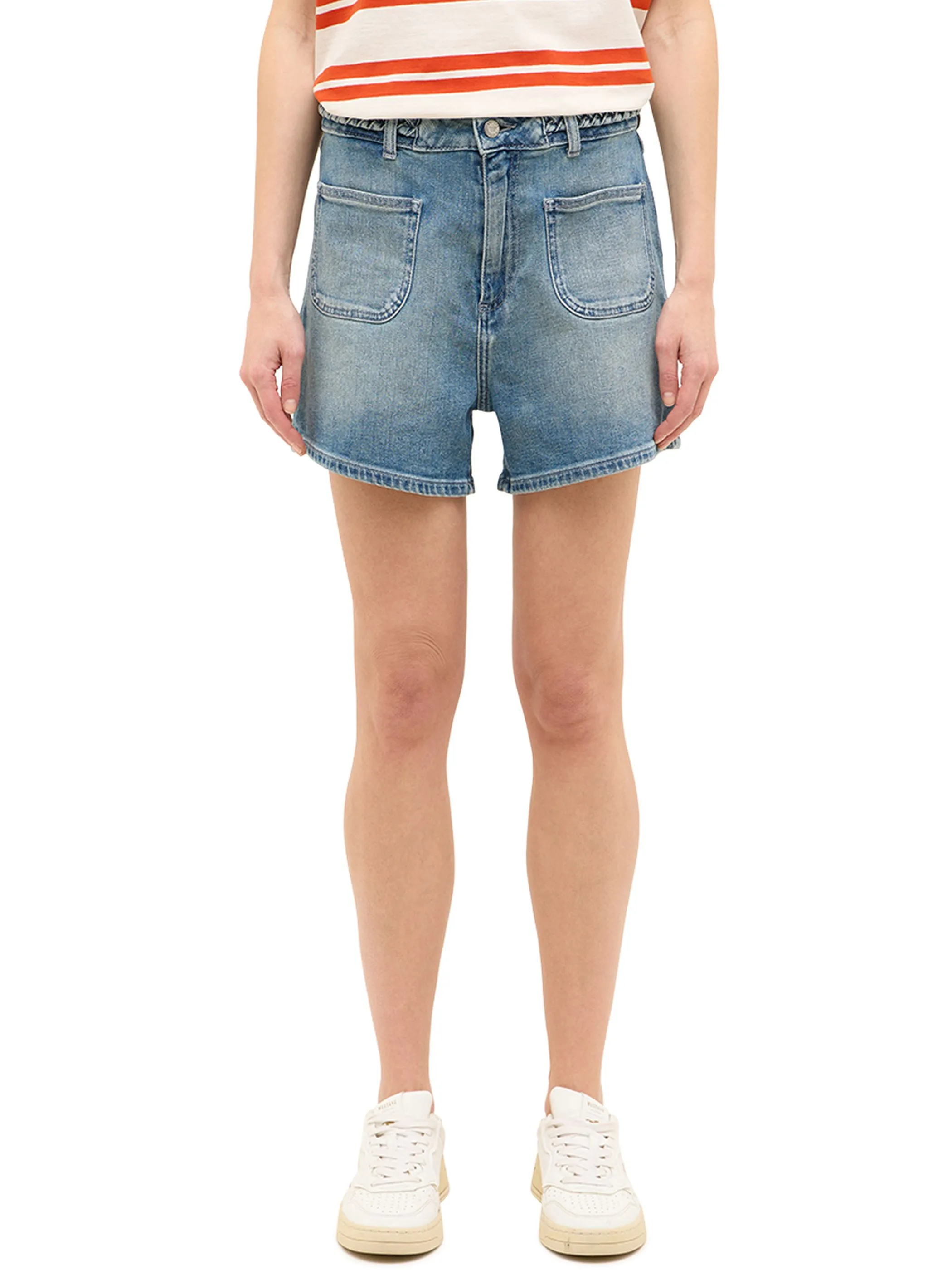 Mustang 1016560 STYLE PURLEY SHORTS Blau 911684 5000332 4 Mustang 1016560 STYLE PURLEY SHORTS Blau 911684 5000332 4
