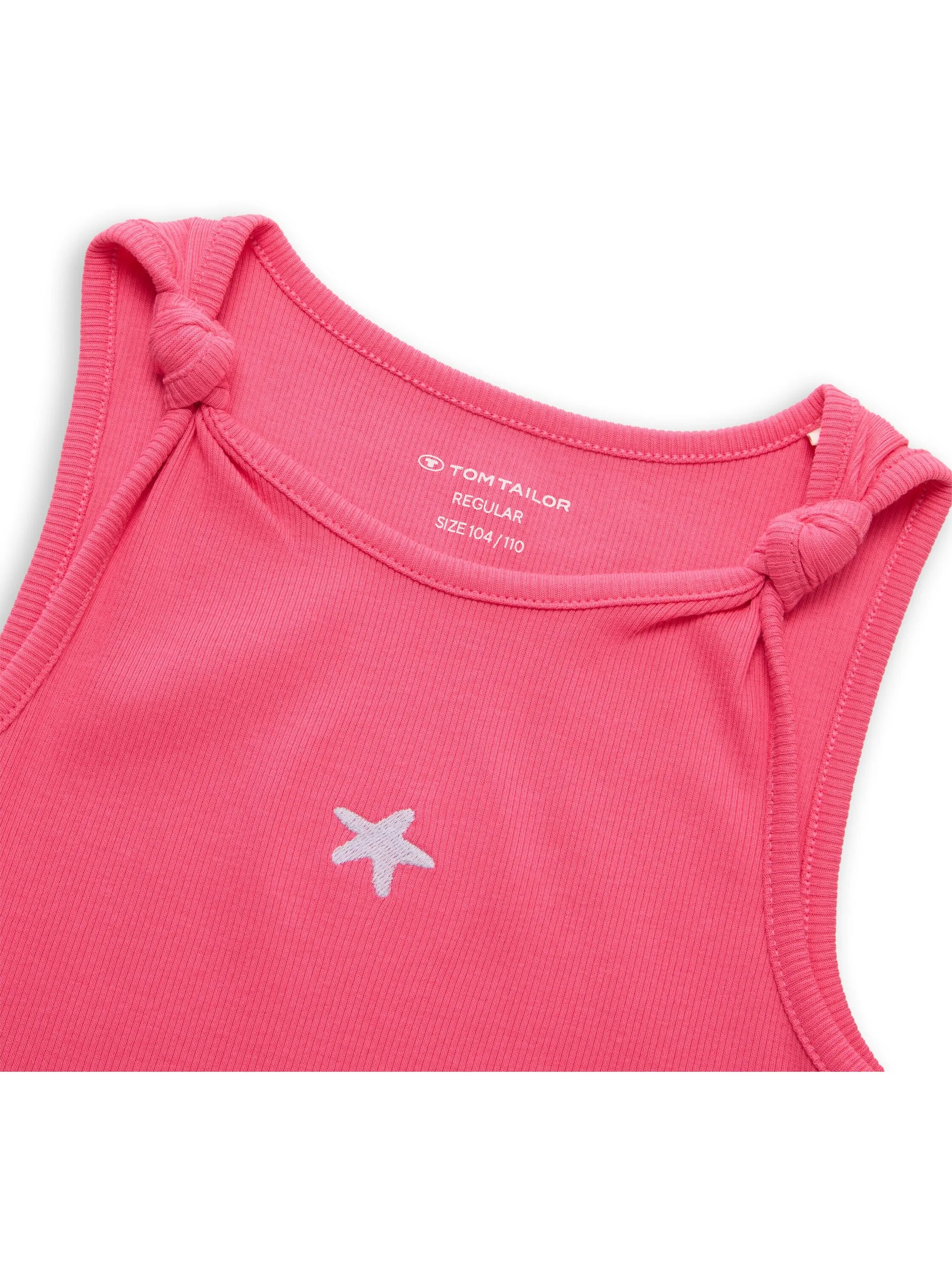 Tom Tailor 1051035 knotted rib top Pink 929649 11821 3