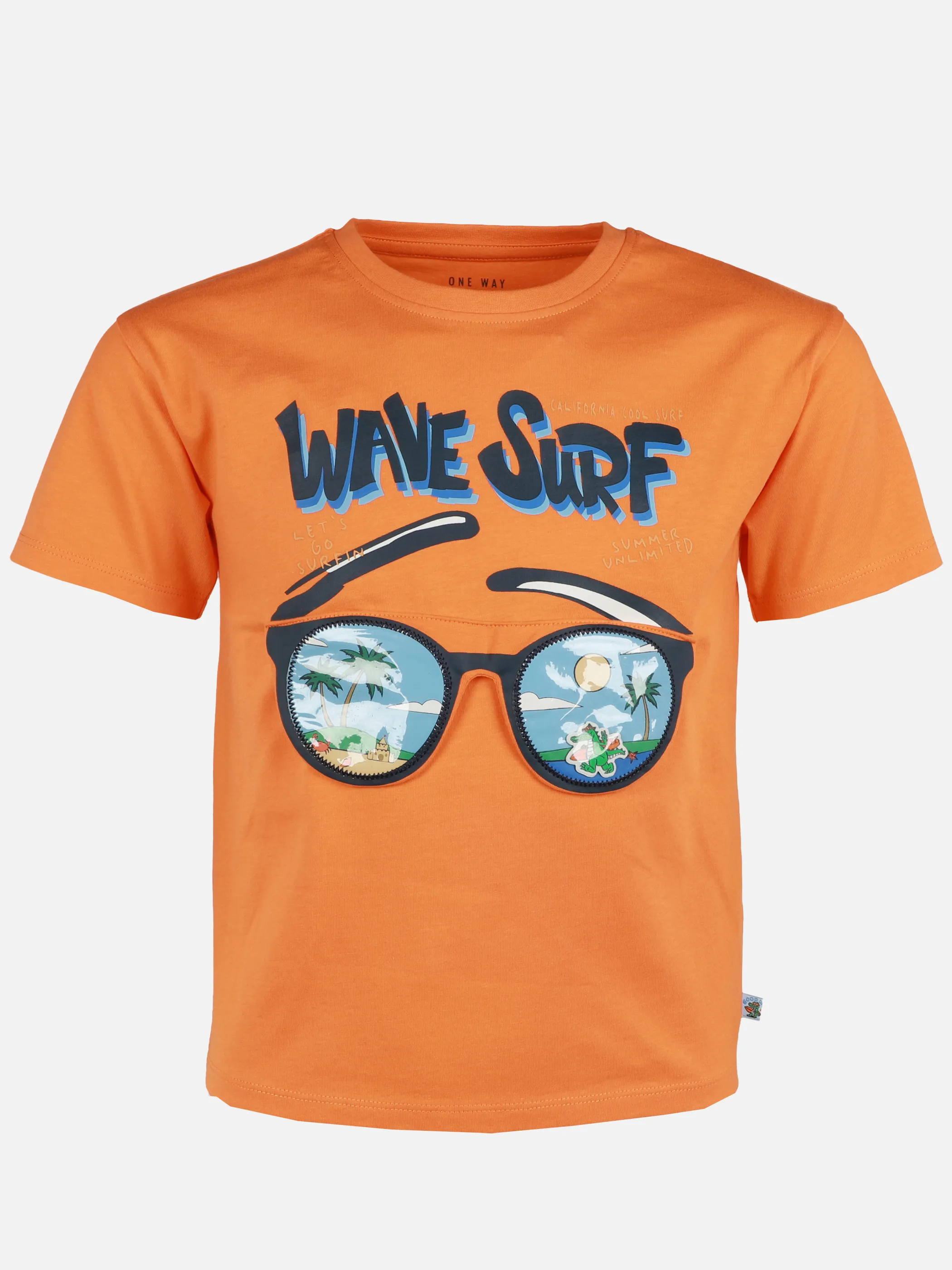 One Way KJ T-Shirt in Orange mit FP Orange 924892 ORANGE 1