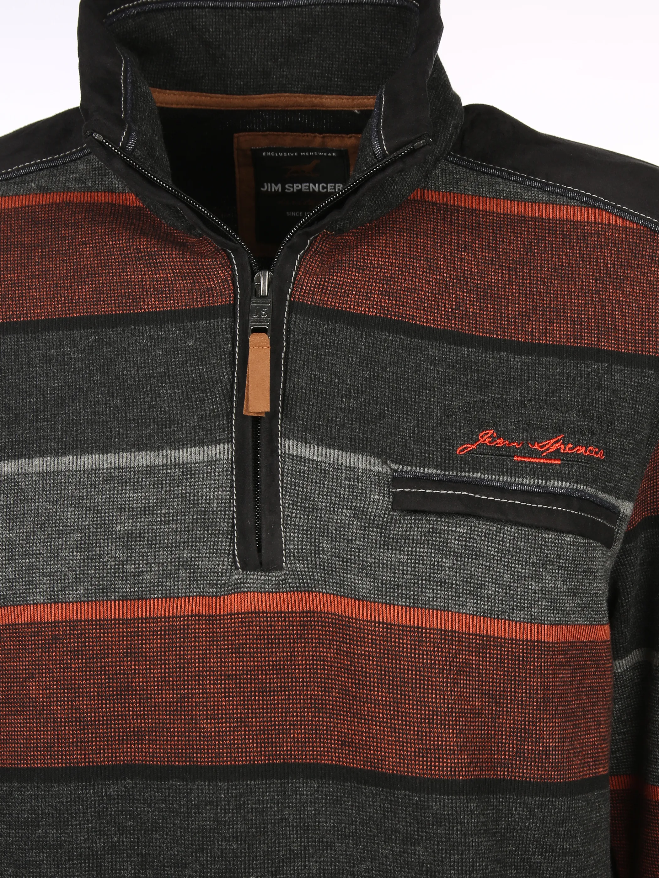 Jim Spencer He. Sweattroyer melange RV Orange 898404 ORANGE 3 Jim Spencer He. Sweattroyer melange RV Orange 898404 ORANGE 3