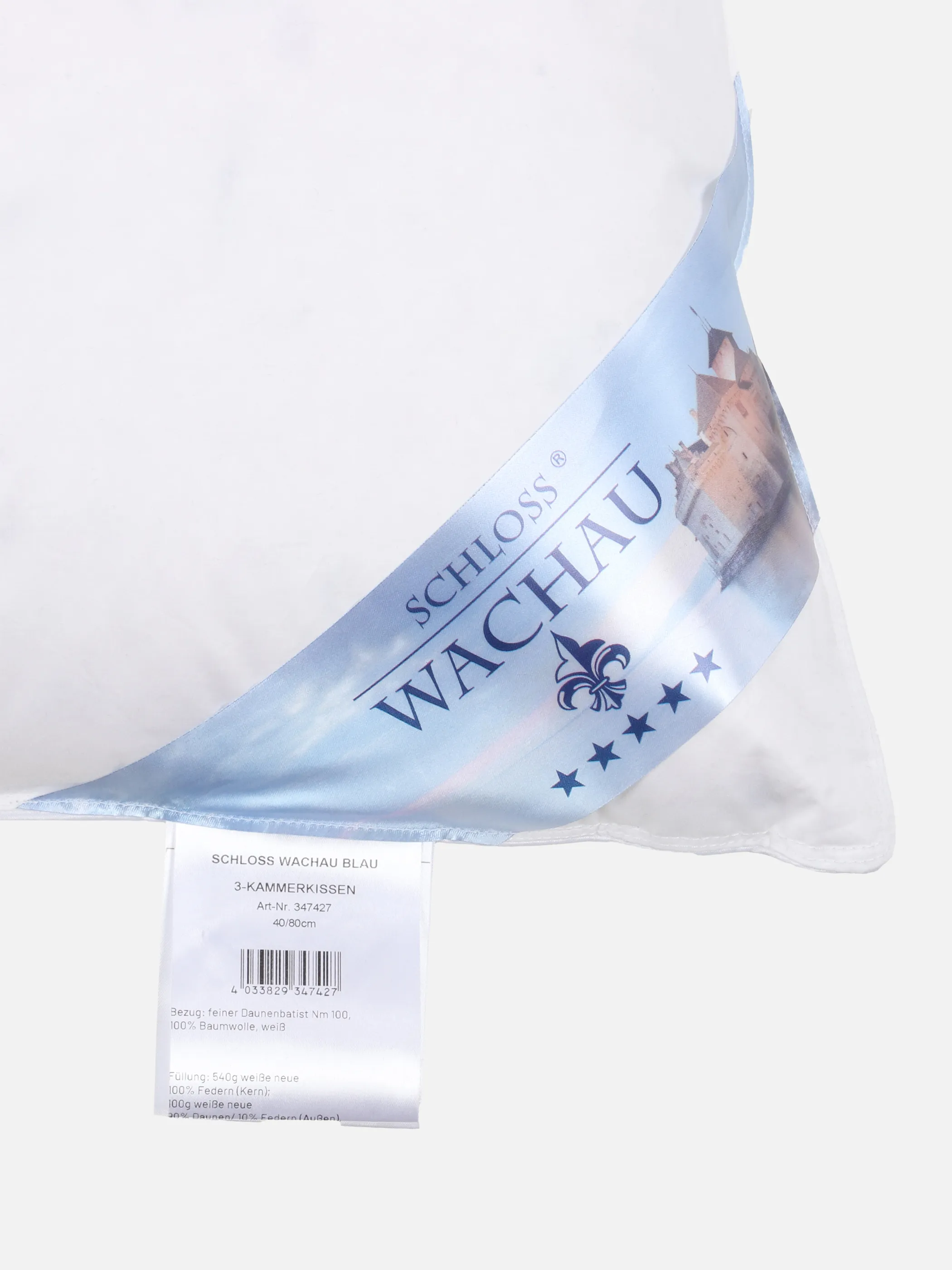 Schloss Wachau 3-Kammerkissen 40x80 Weiß 878047 WEIß 3 Schloss Wachau 3-Kammerkissen 40x80 Weiß 878047 WEIß 3