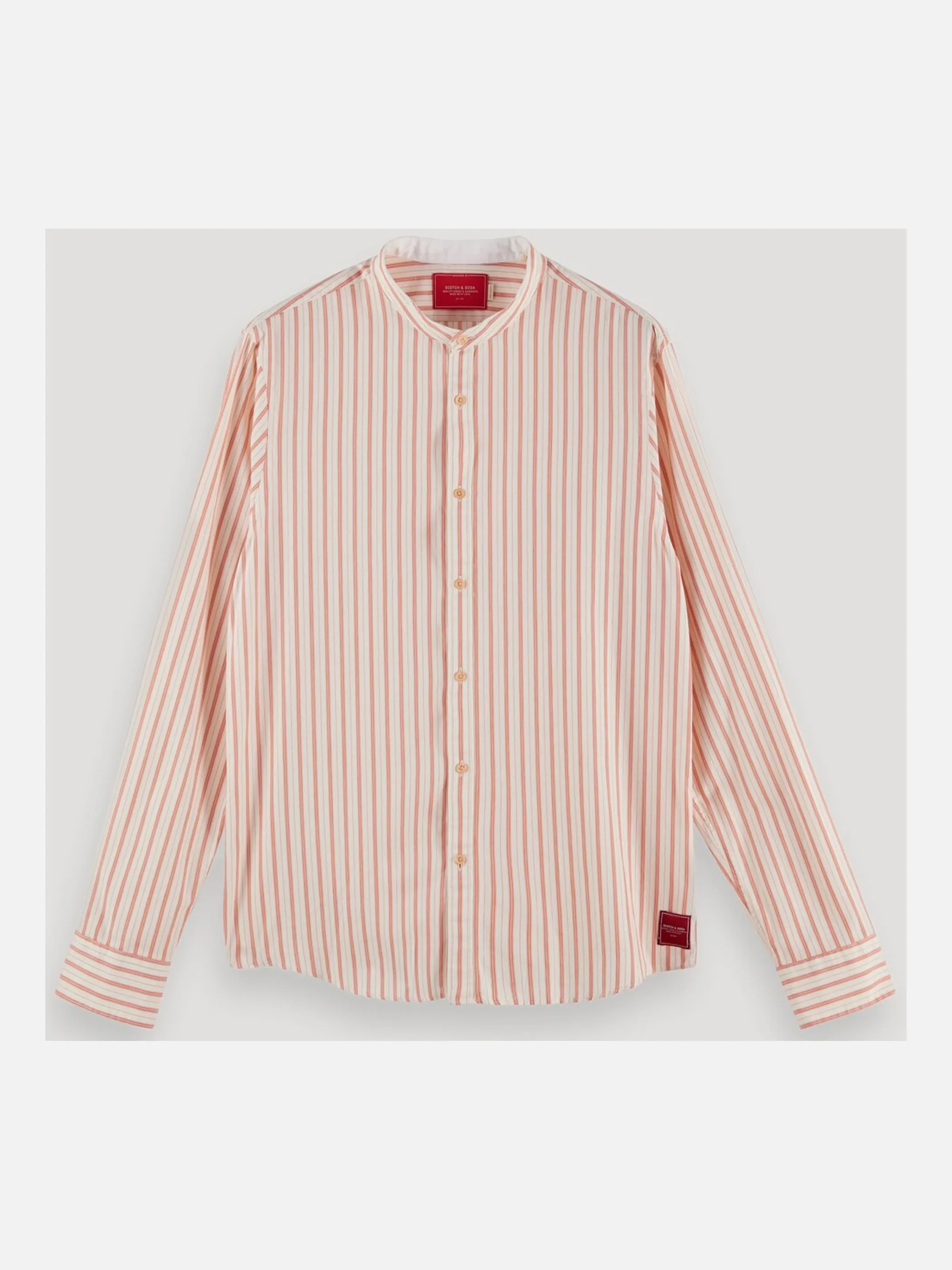 Scotch & Soda 160763 YF-He-Hemd Weiß 848848 0220 1