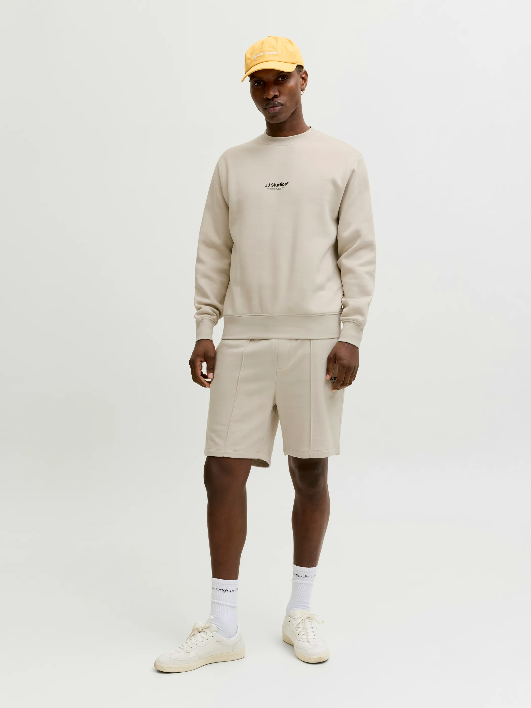 Jack Jones 12278791 JJESOHO SWEAT CREW NE Braun 922230 176631 2