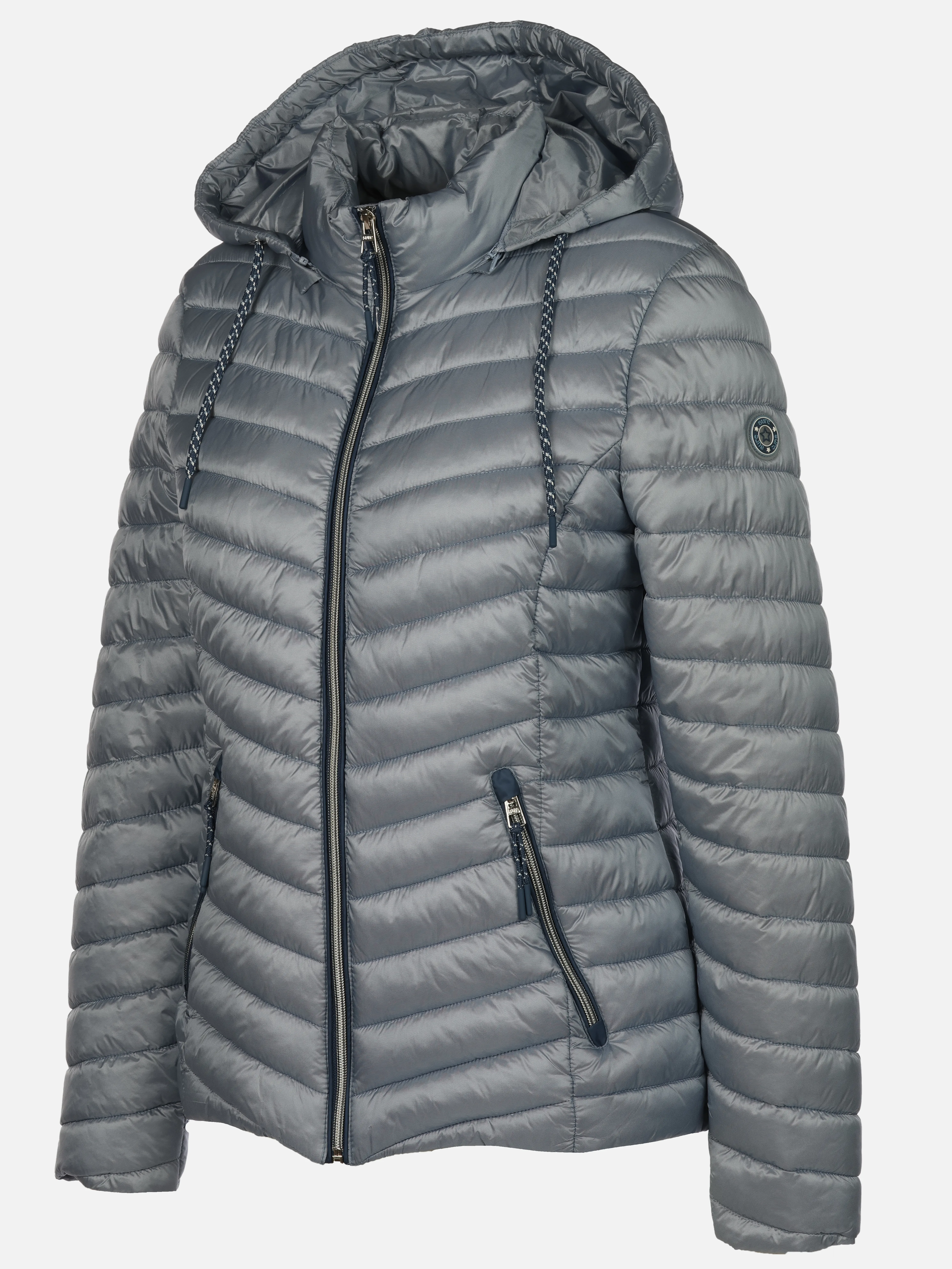 Sure Da-Steppjacke m. Kontrastdetails Blau 920017 MID BLUE 3