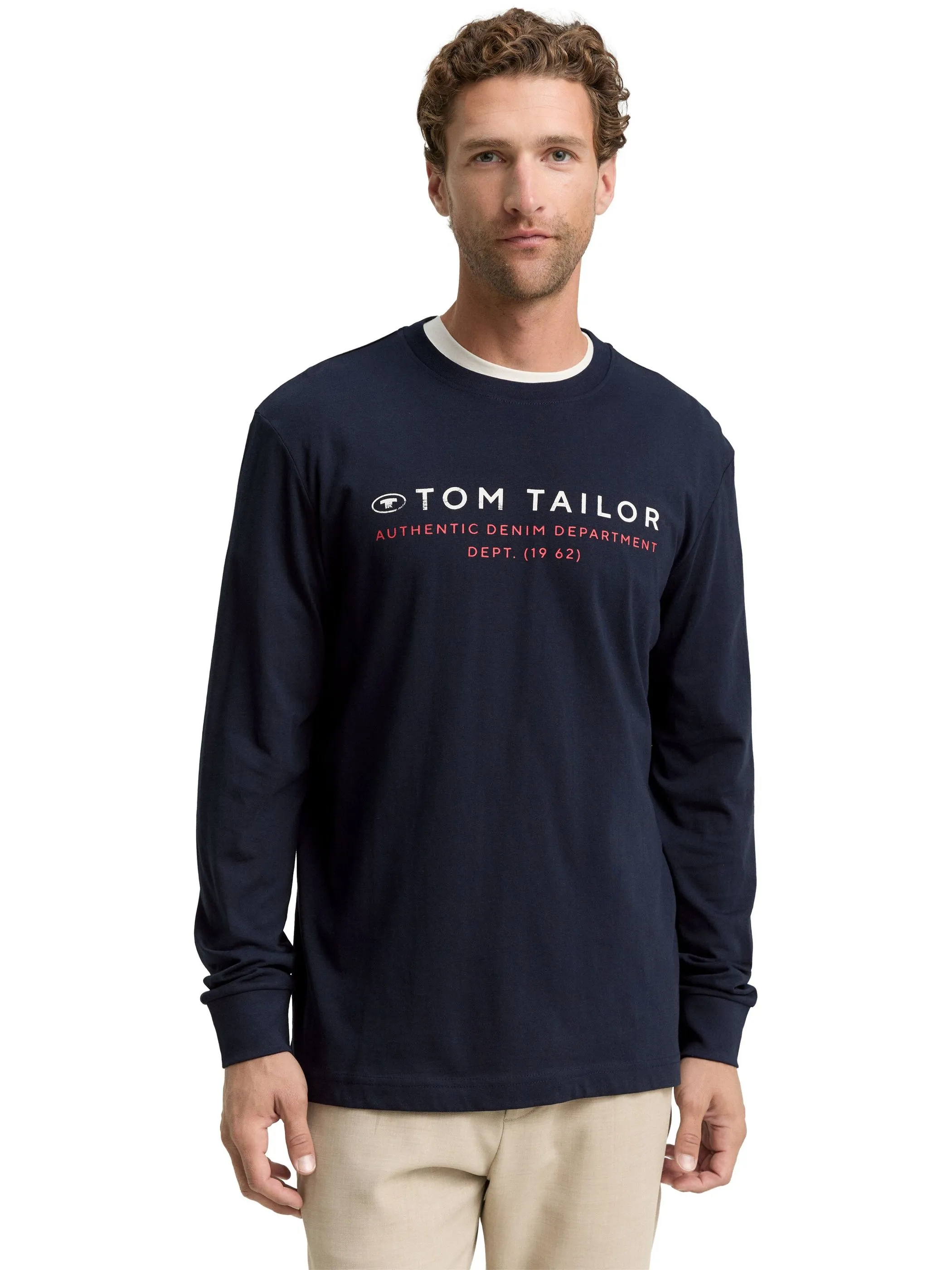 Tom Tailor 1047769 printed longsleeve Blau 914817 10668 5