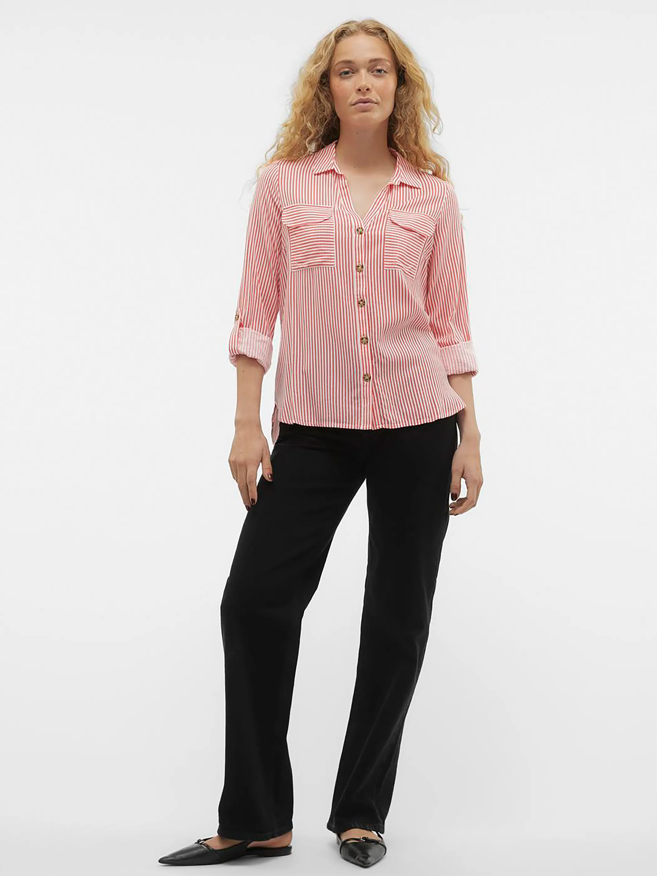 Vero Moda 10275283 VMBUMPY L/S SHIRT NEW Rot 866195 175644023 4 Vero Moda 10275283 VMBUMPY L/S SHIRT NEW Rot 866195 175644023 4