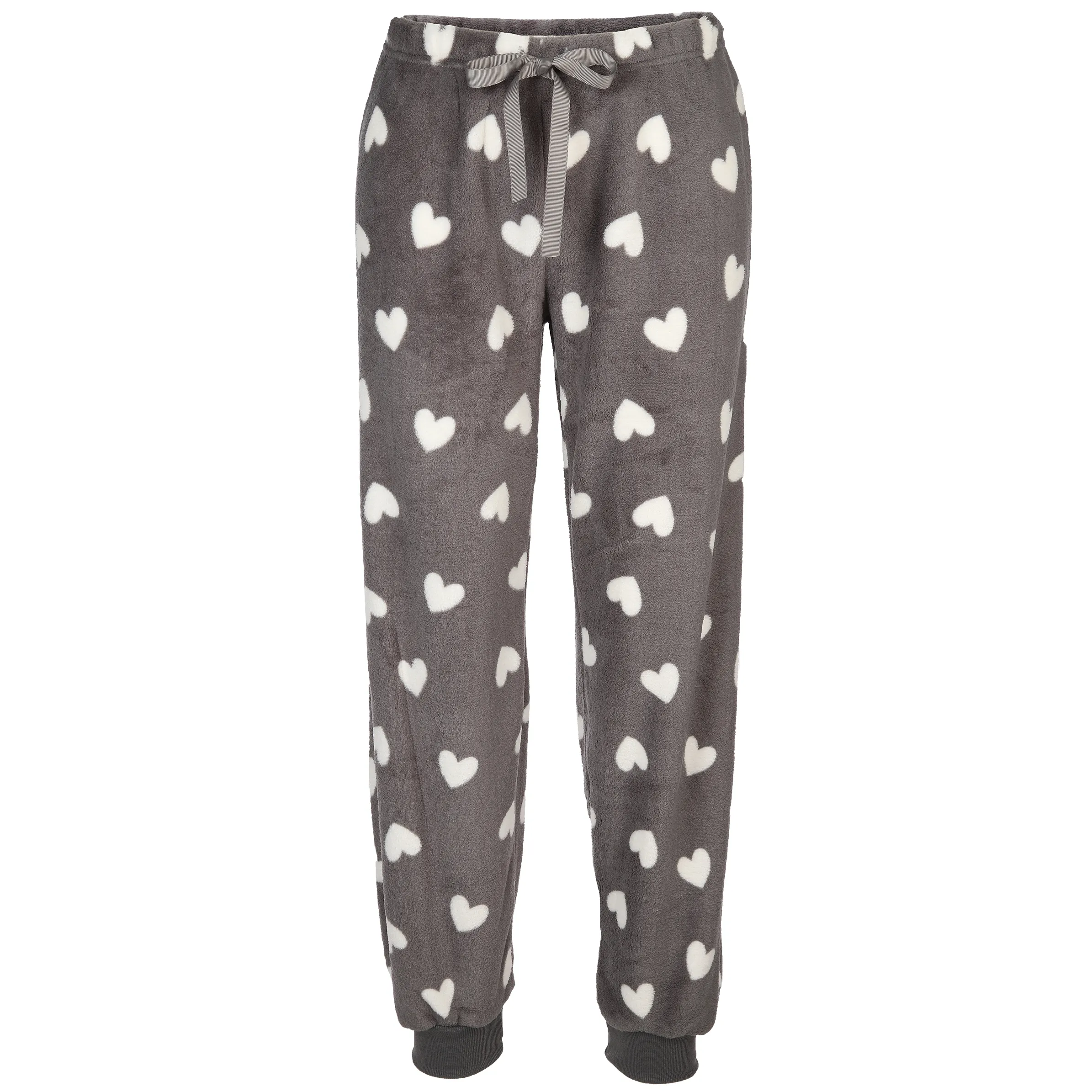 Sure Da Kuschelfleece Loungehose Grau 885472 AN/CR 1