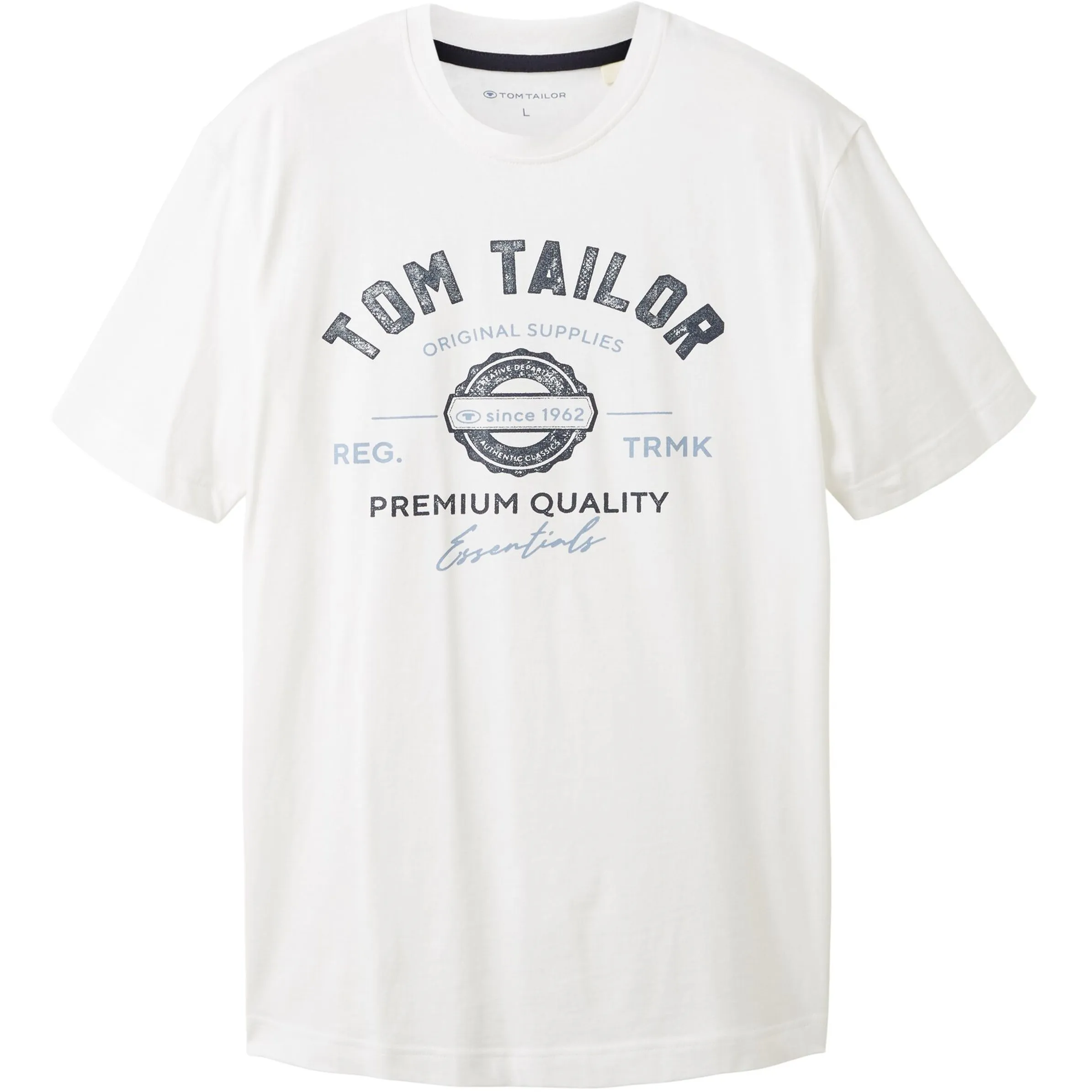 Tom Tailor 1037735 NOS logo tee Weiß 884276 20000 1 Tom Tailor 1037735 NOS logo tee Weiß 884276 20000 1
