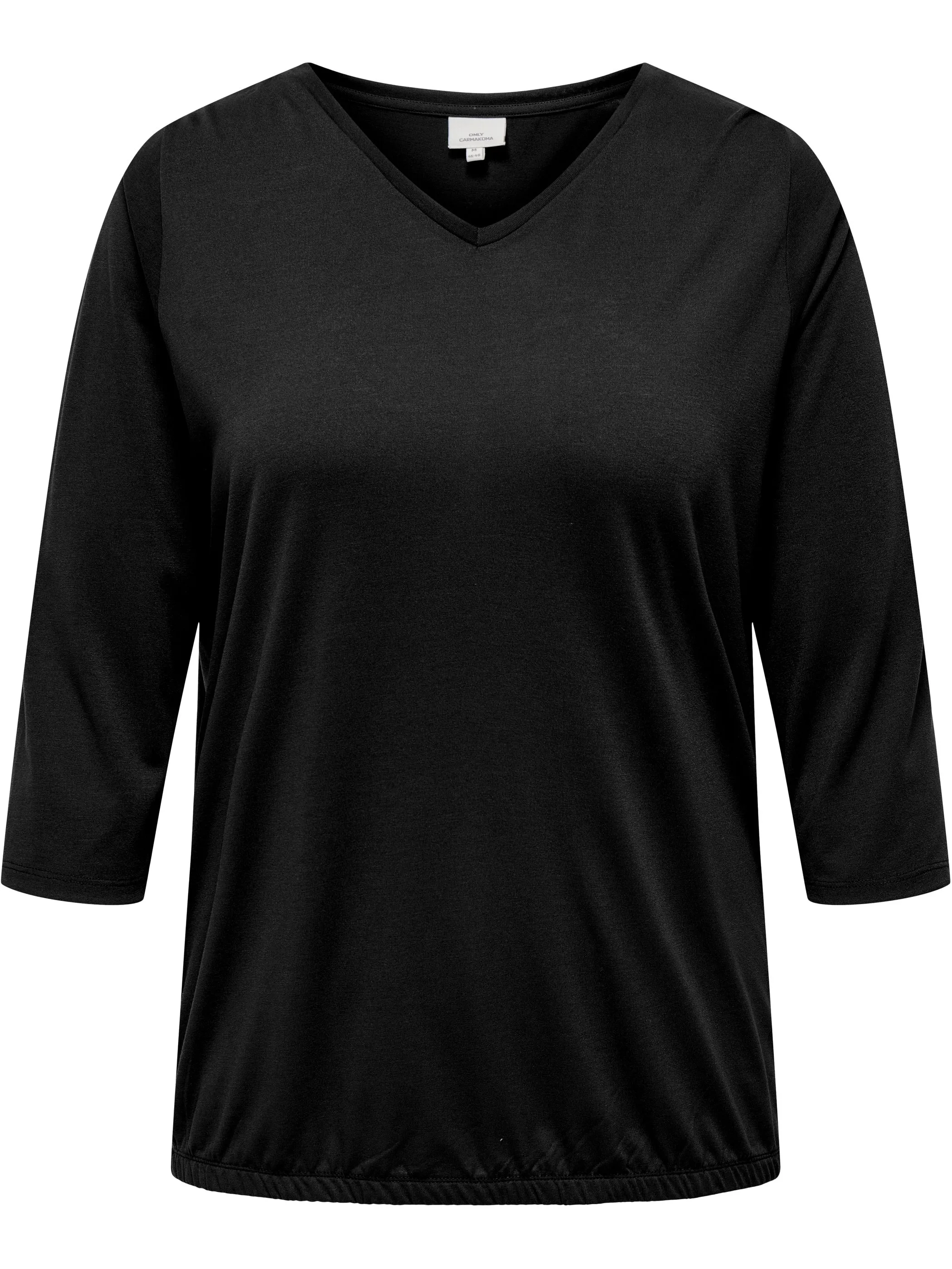 Only Carmakoma 15334228 CARCARLINNE V-NECK 3/ Schwarz 918026 177911 1 Only Carmakoma 15334228 CARCARLINNE V-NECK 3/ Schwarz 918026 177911 1