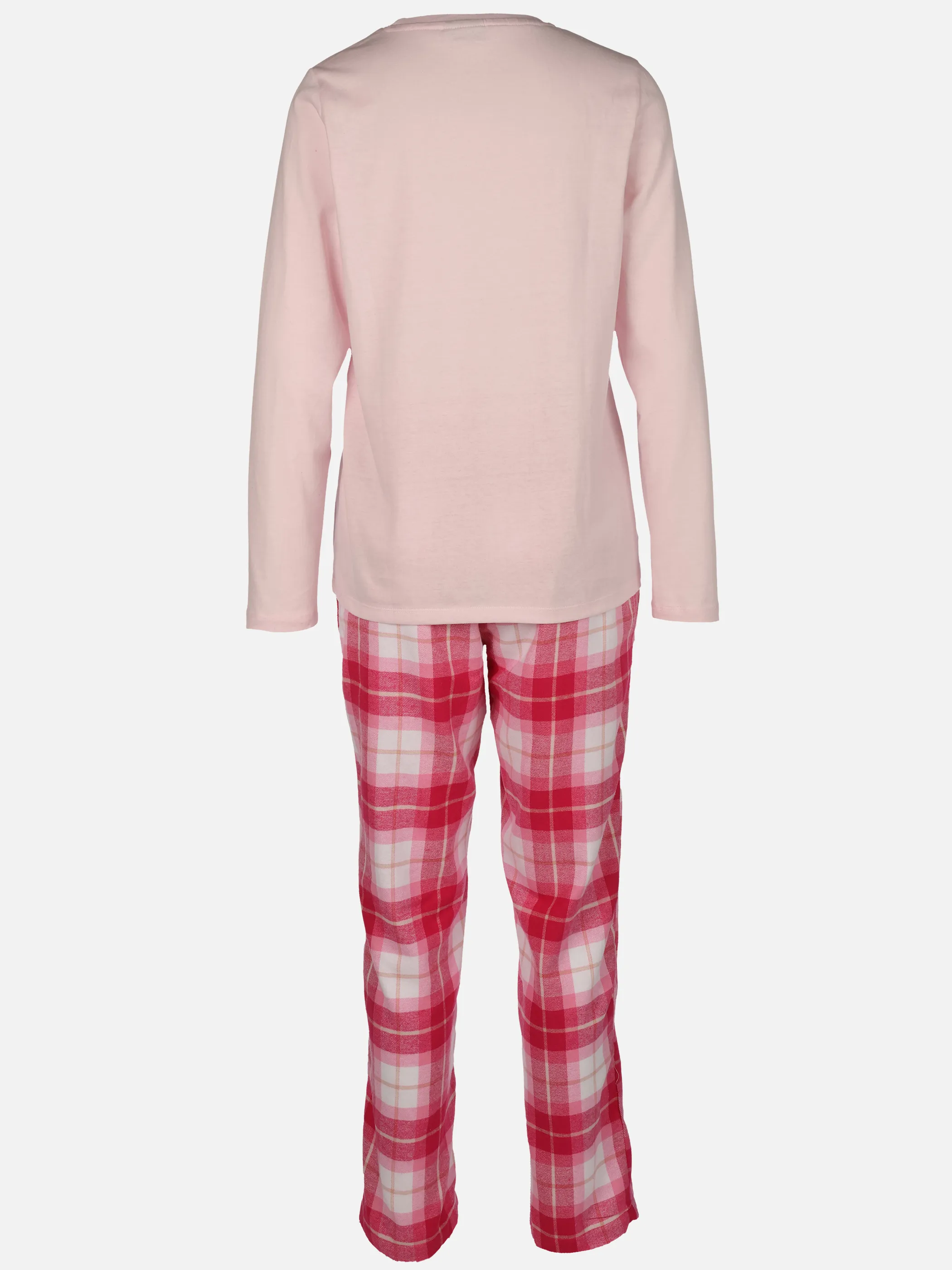 Sure Da. Pyjama lang mit Flanellhos Rosa 915612 ROSA 2