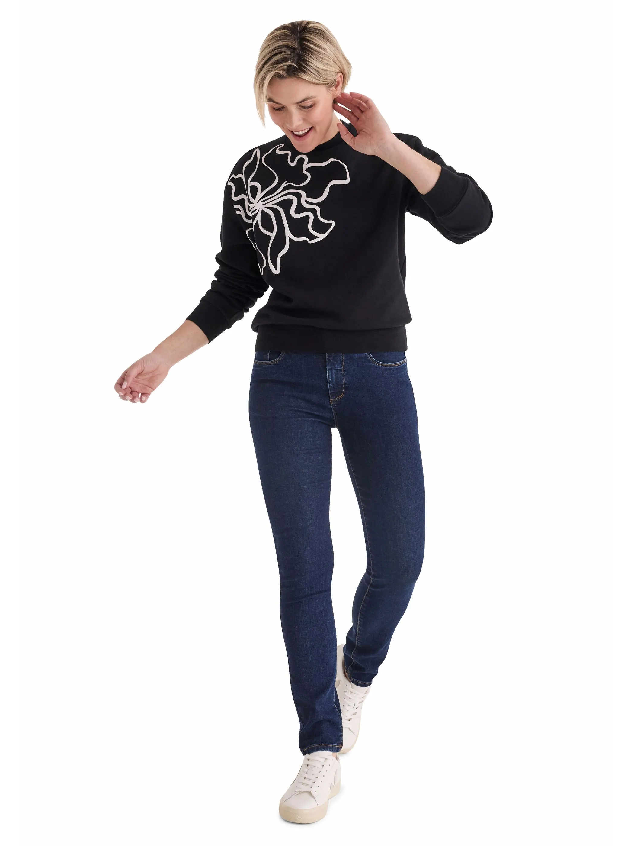 Stooker DOB 22904470007347 Da. Hosen lang, Blau 936936 7347 5