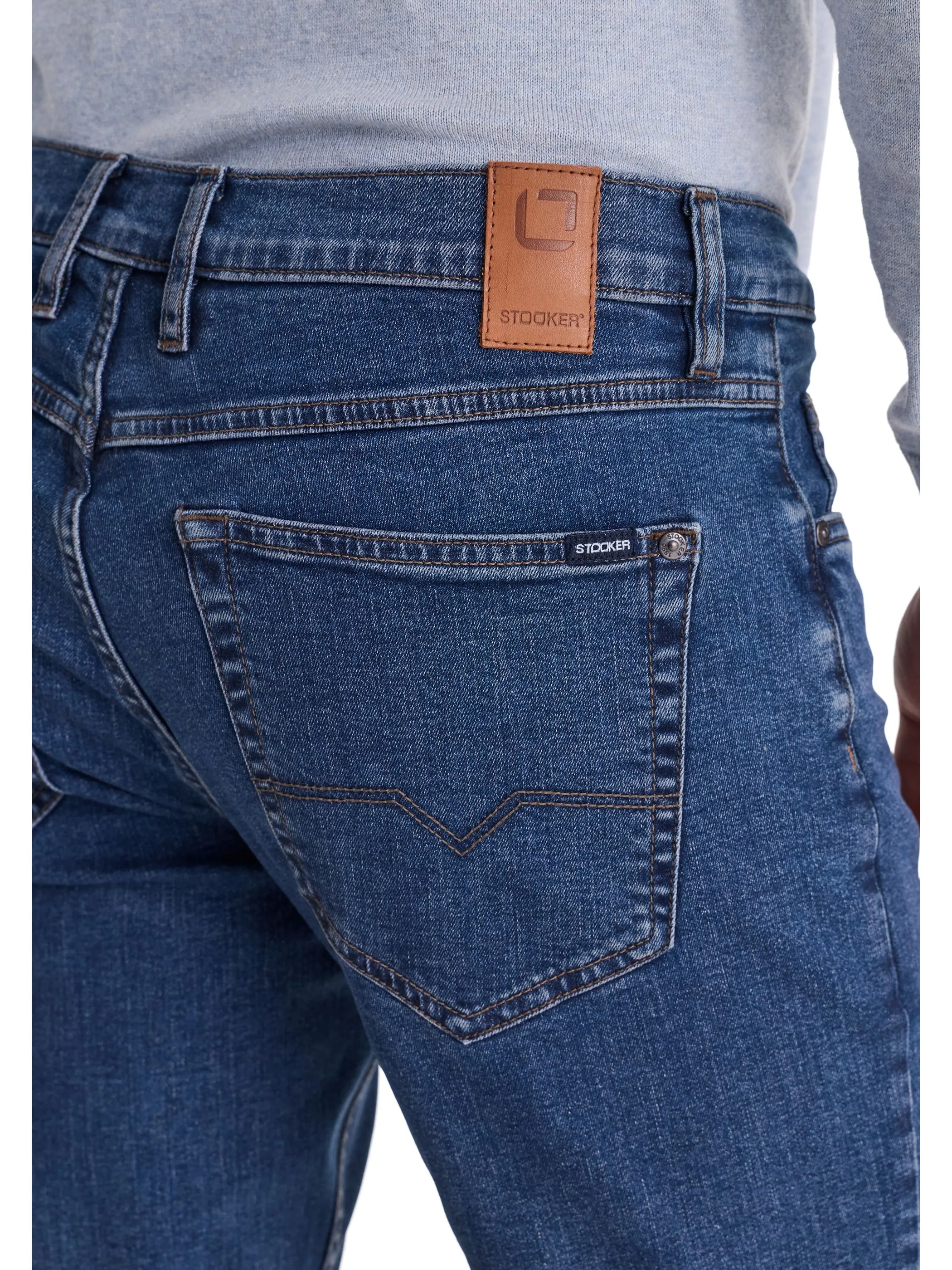 Stooker HAKA 51900130007511 He. Hosen,Frisc Blau 726994 7511 3