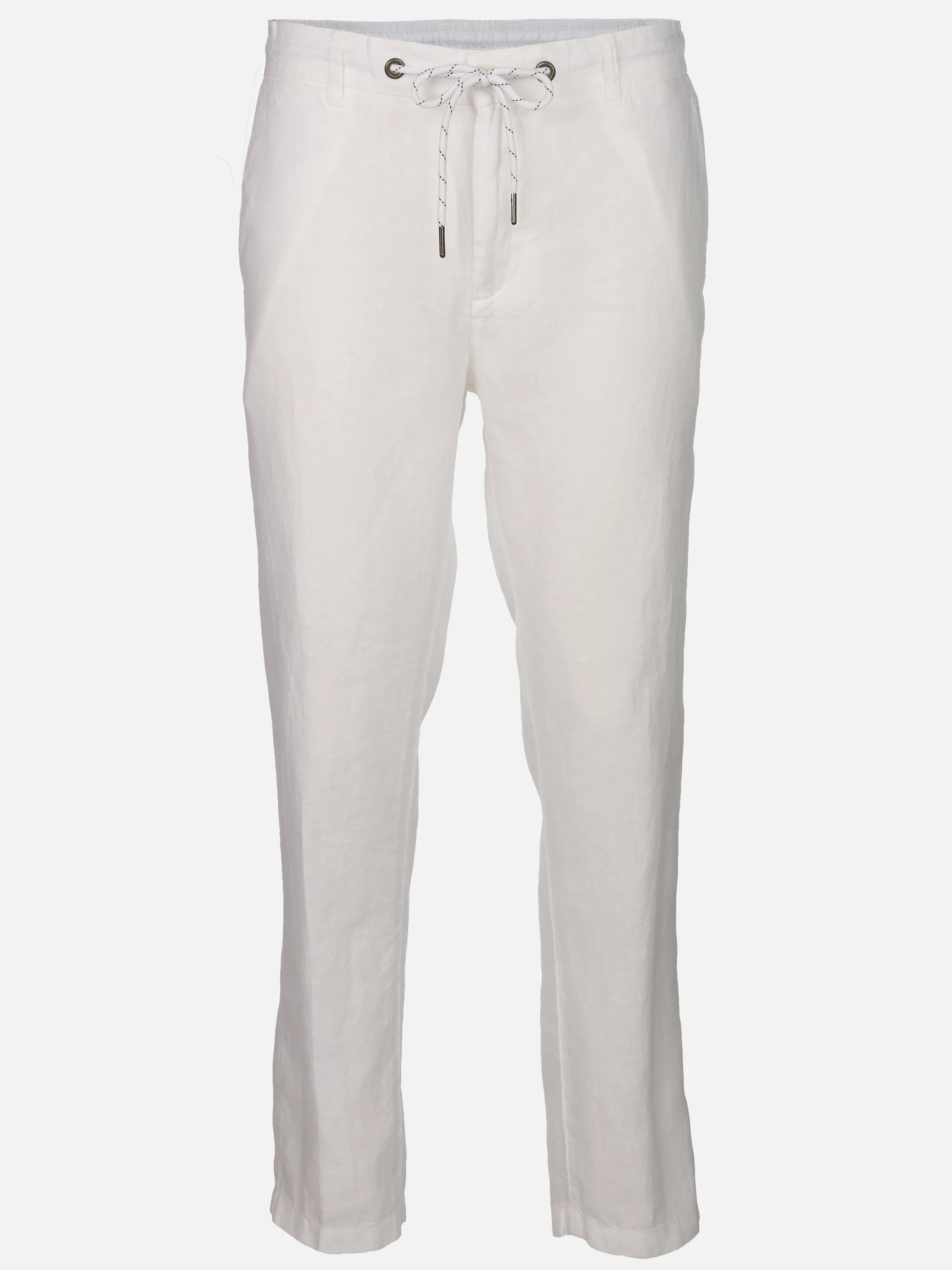 Jim Spencer He. Leinenhose Relax Weiß 891011 WHITE 1