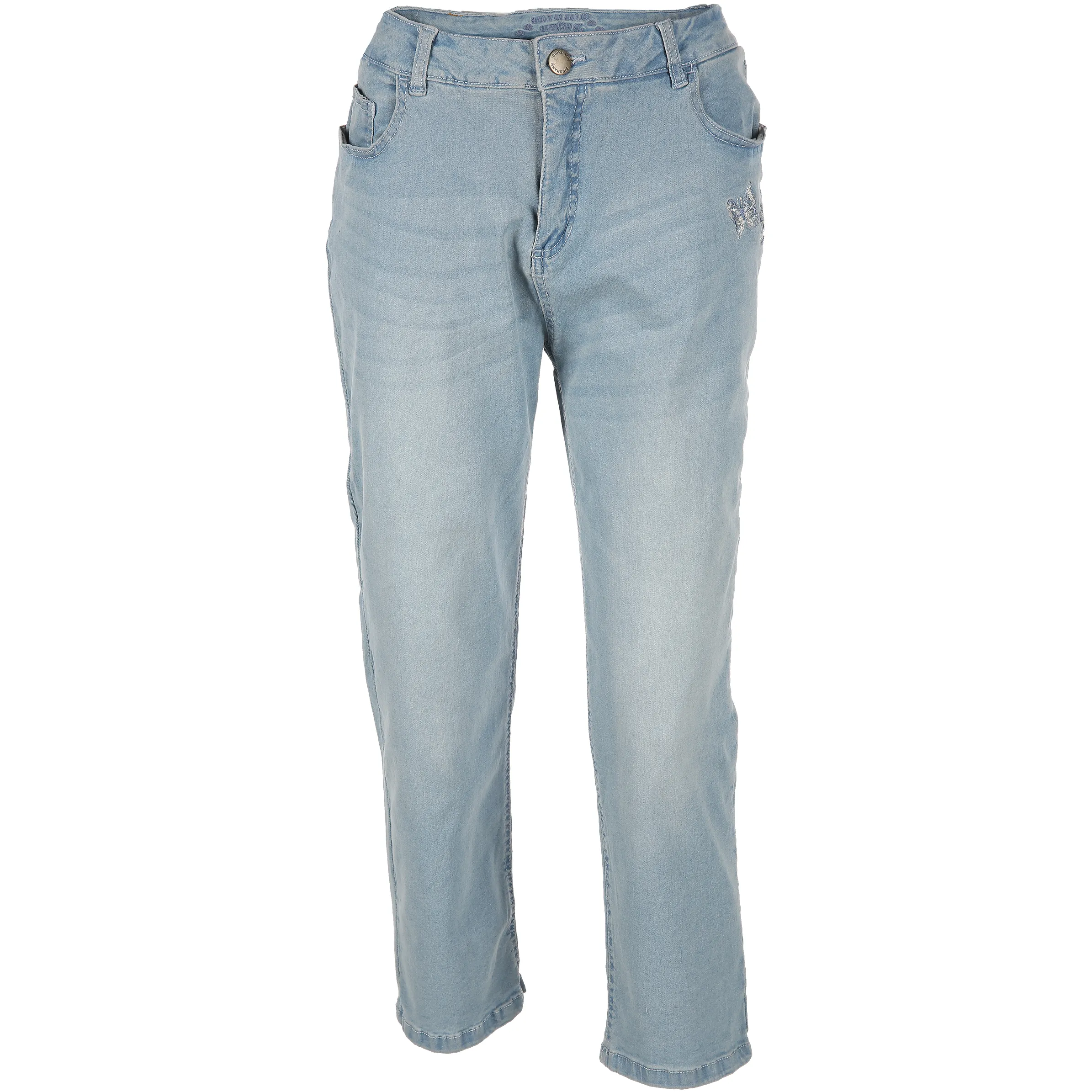 Birkhahn Mode und Tracht Da-Landhaus 7/8 Hose Blau 773608 DENIM BLAU 1 Birkhahn Mode und Tracht Da-Landhaus 7/8 Hose Blau 773608 DENIM BLAU 1