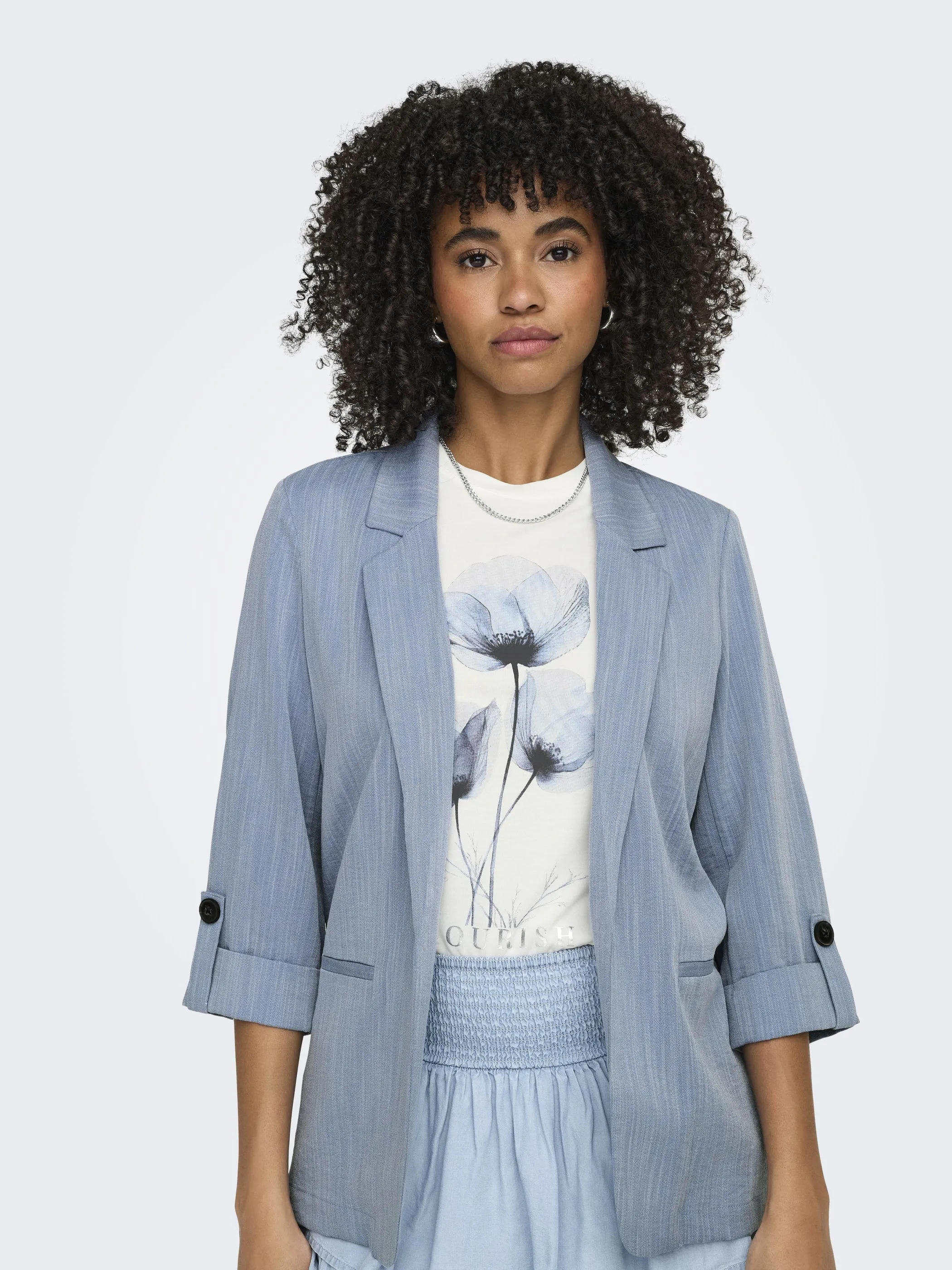 Only 15308084 ONLMARSA 3/4 BLAZER W Blau 906702 179686001 4