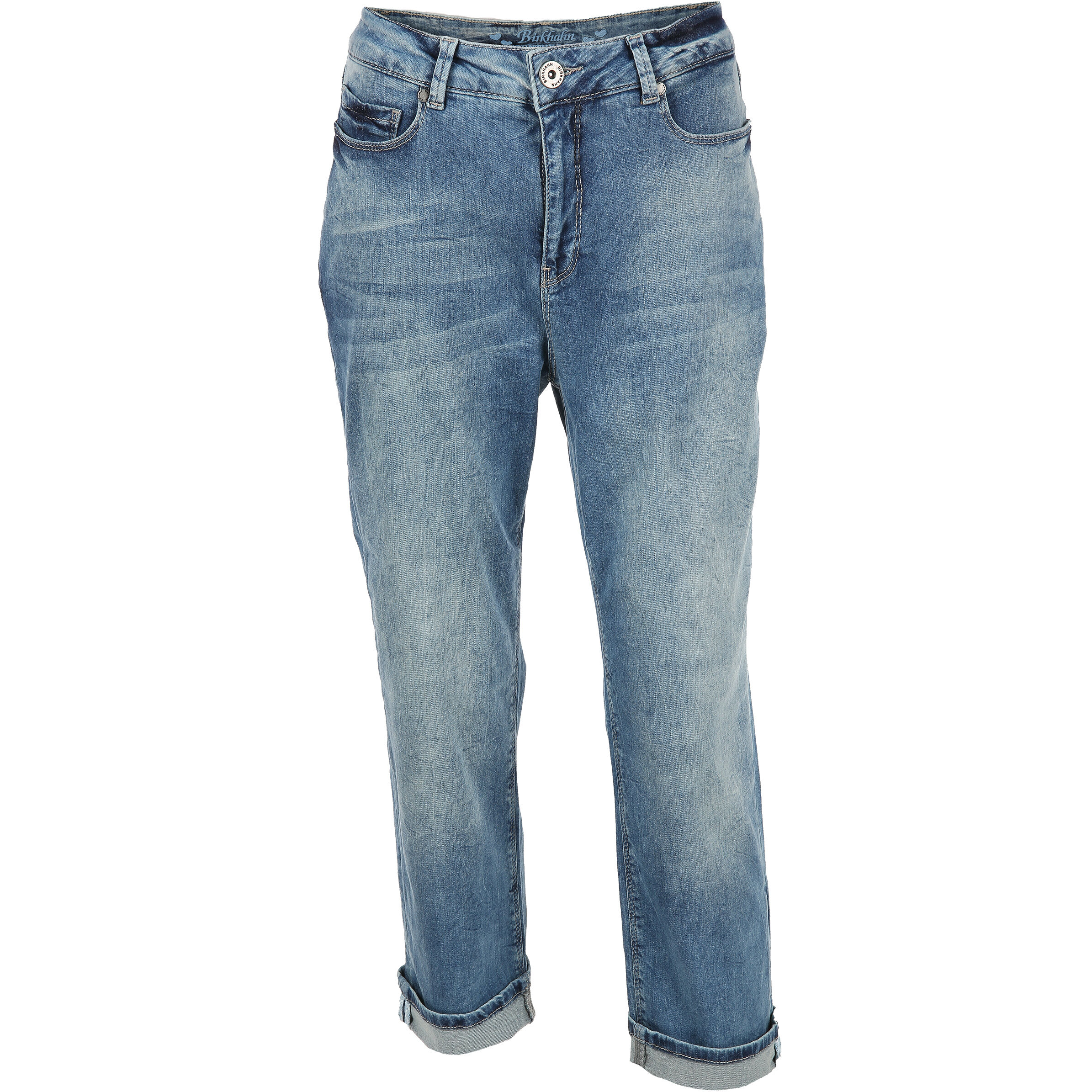 Damen Landhaus Jeans mit cooler Waschung