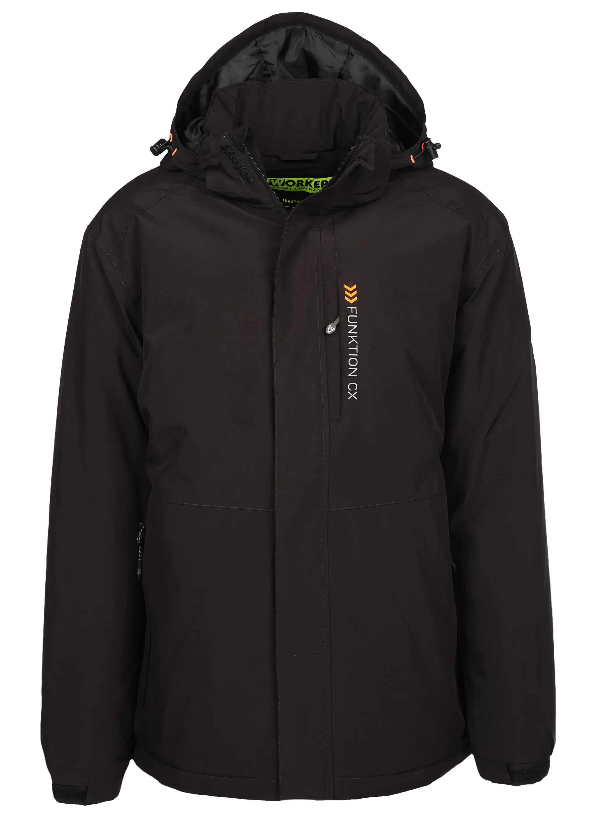 Worker He. Stadionjacke m. Taschenfunktion Schwarz 903707 BLACK 1