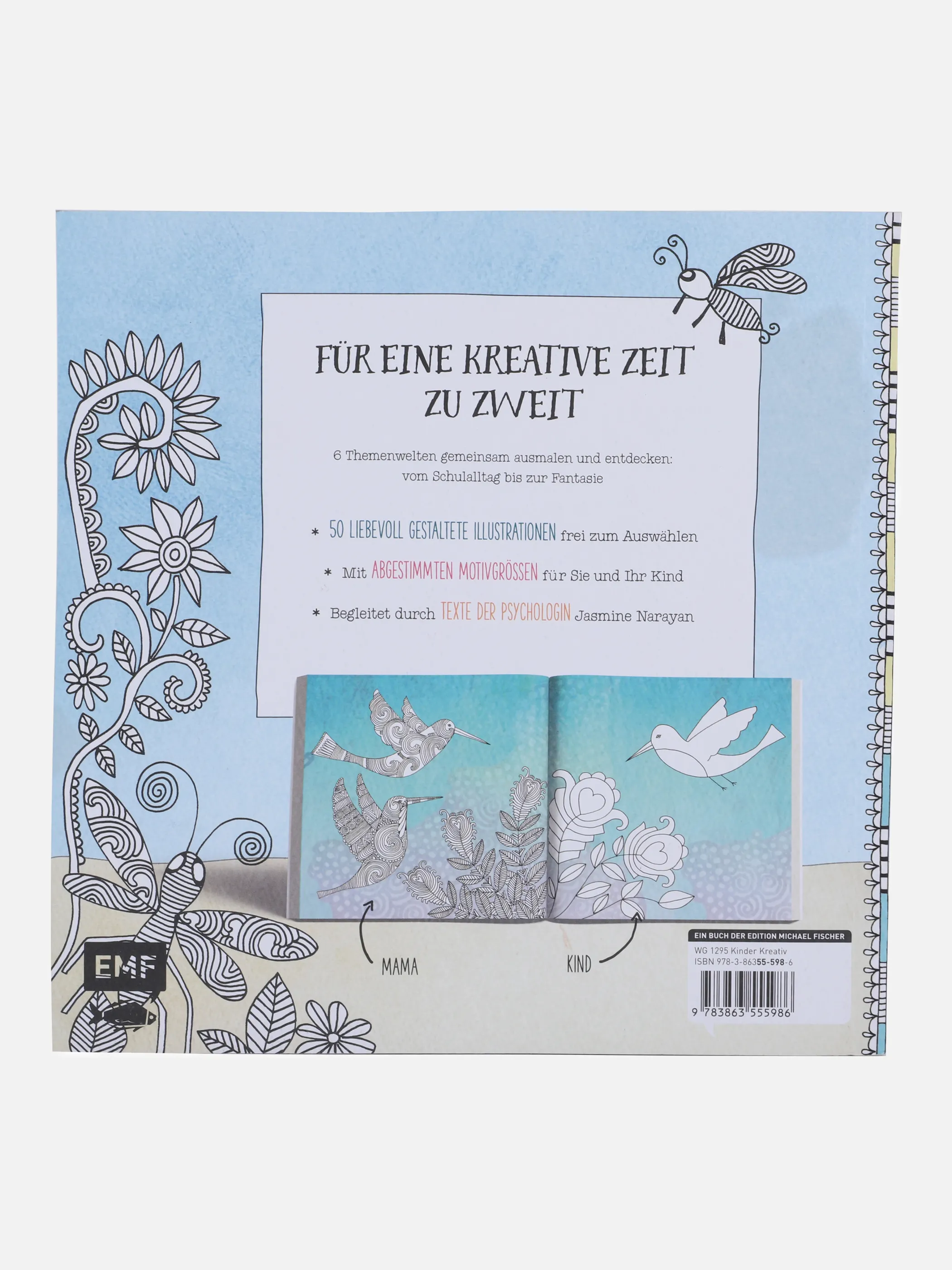 Bücher Das Mama-Kind- Ausmalbuch Weiß 865650 SONSTIGE 2