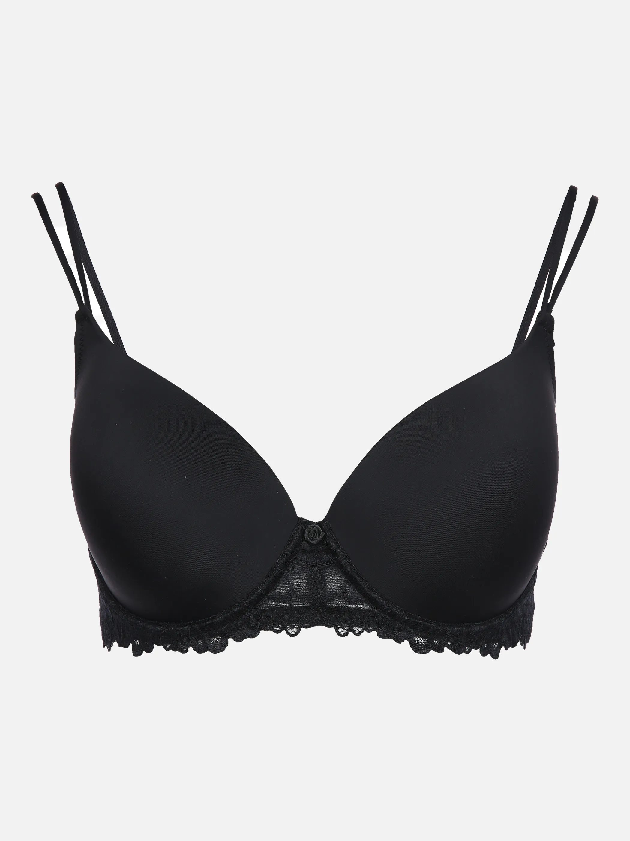 Sure T-shirt BH mit Spitze Schwarz 858217 SCHWARZ 1