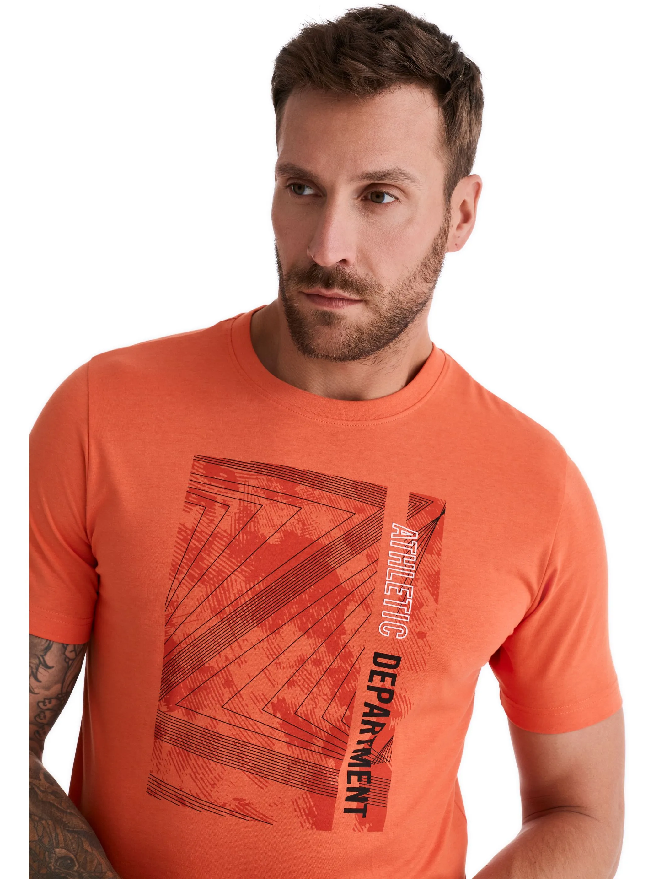 Stooker Athletic 74306680002687 He-T-Shirt TIM Orange 928346 2687 3