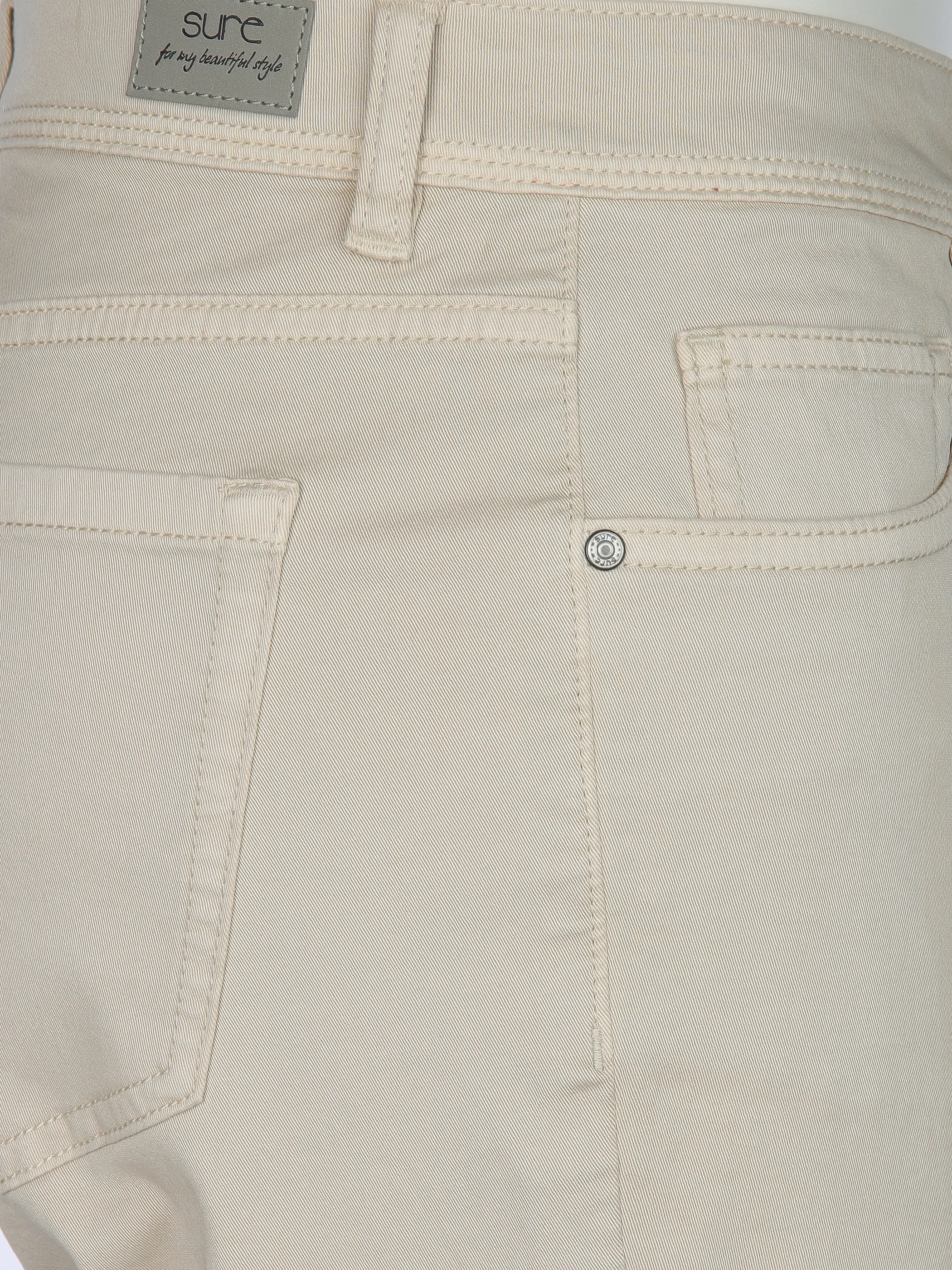 Sure Da-Caprihose slimfit Beige 904277 SAND 4 Sure Da-Caprihose slimfit Beige 904277 SAND 4